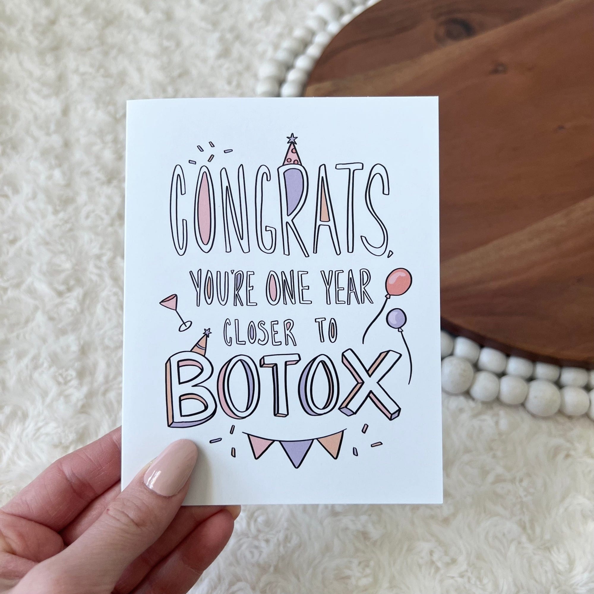 Congrats You're One Year Closer To Botox Birthday Card、mySite、ghnorth