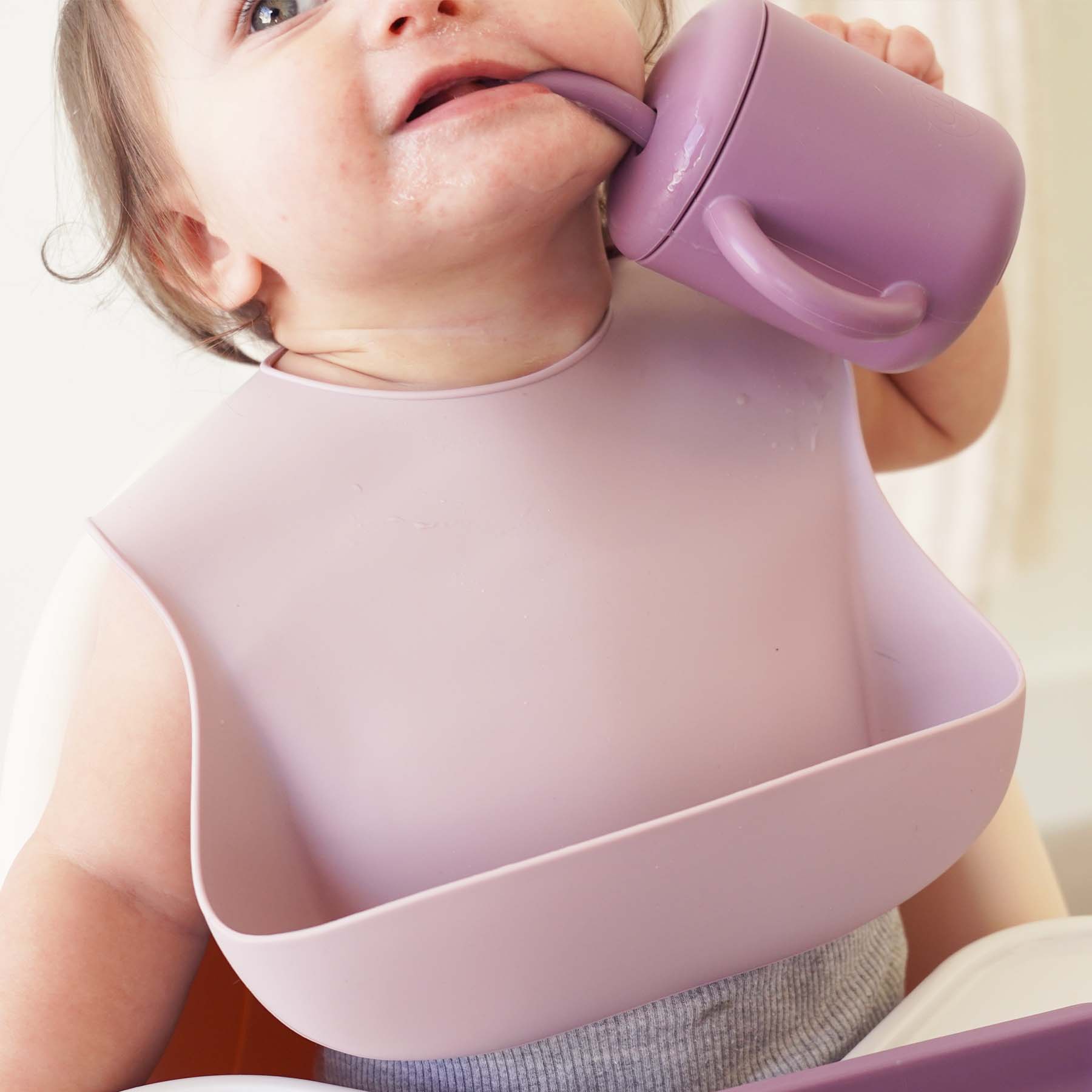  Silicone Baby Bib 3pc Set | Purple Ombre、mySite、layawaytickets