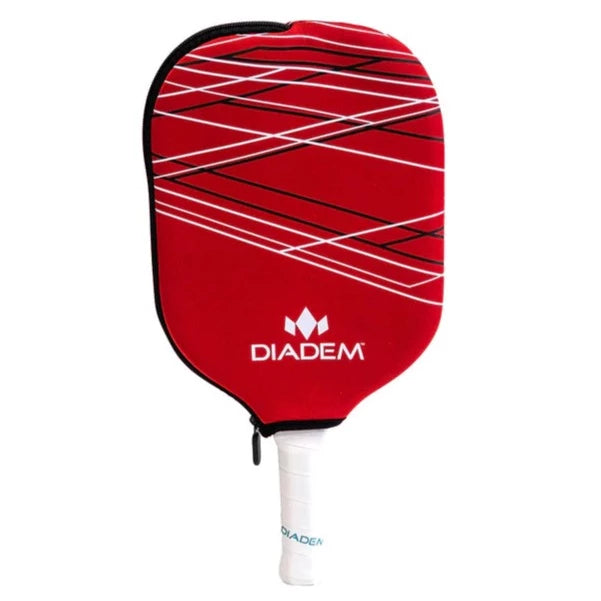 Diadem Pickleball Paddle Cover Red/Black Court、mySite、neckold