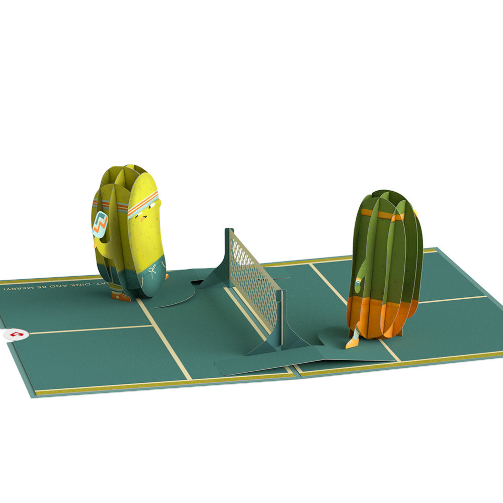 Pickleball Birthday Baller Pop-Up Card、mySite、solidvoid