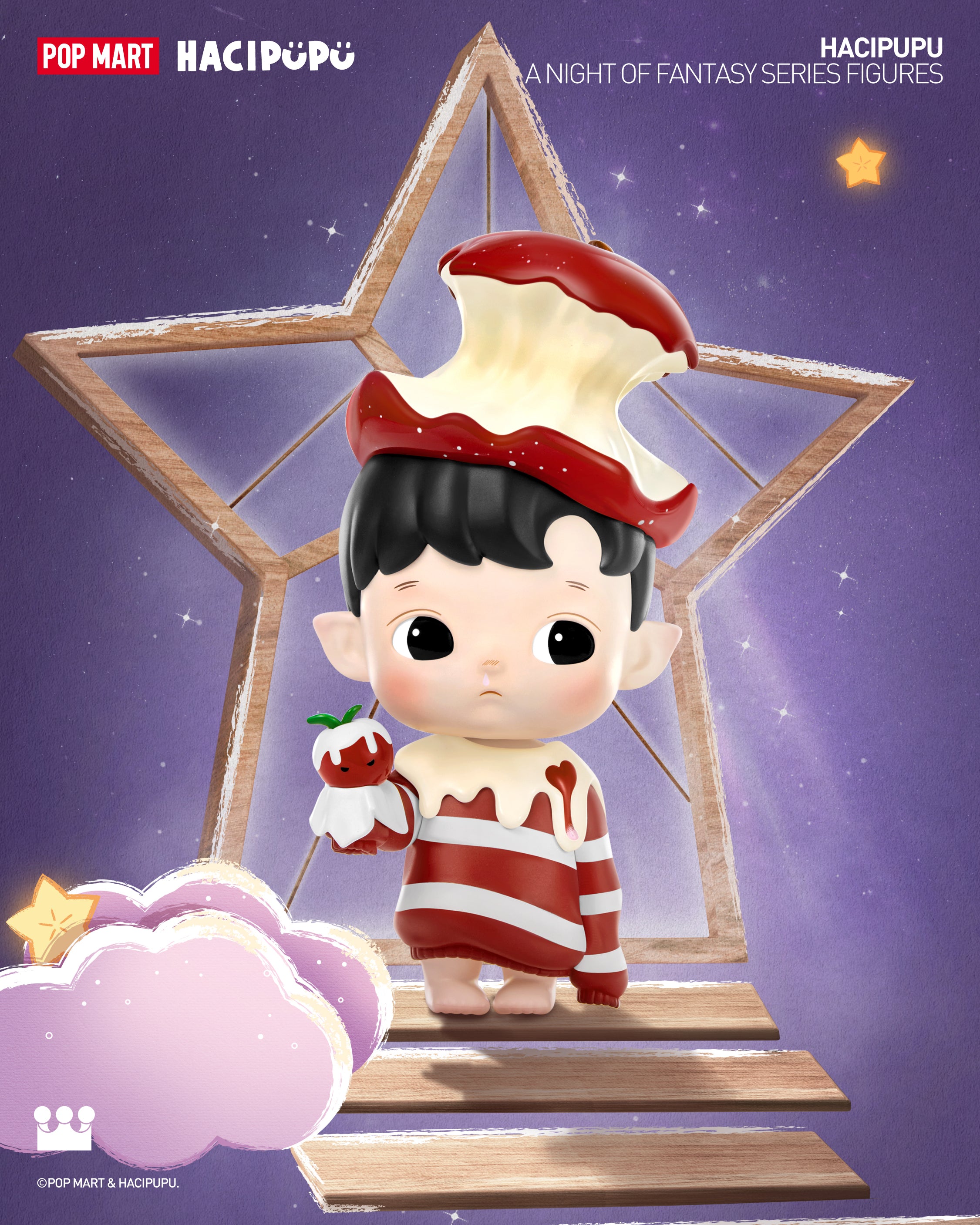  POP MART HACIPUPU A Night of Fantasy Series Figures、mySite、greenlandpopulation
