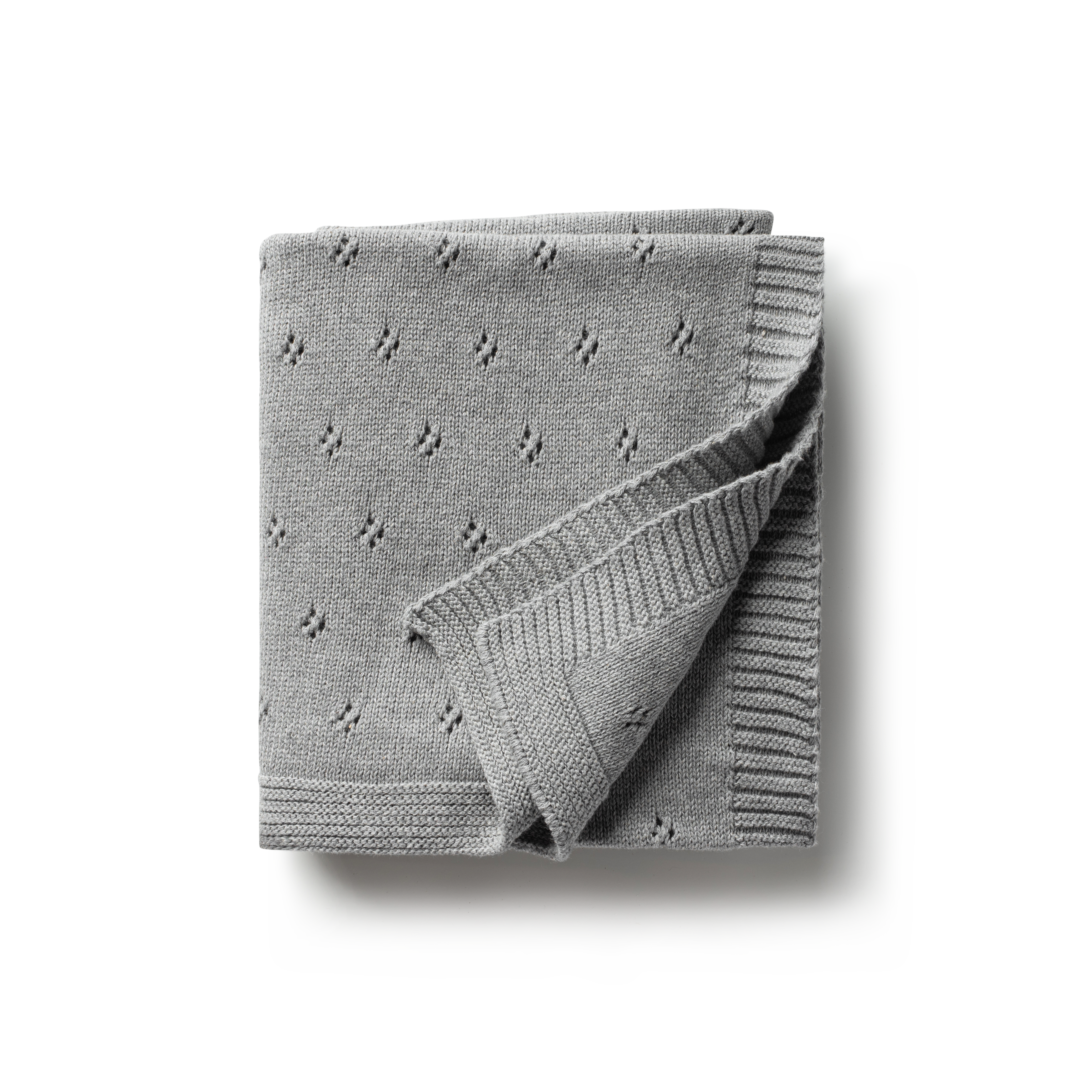  DH Flower Gray Baby Blanket、mySite、elrpsem3k