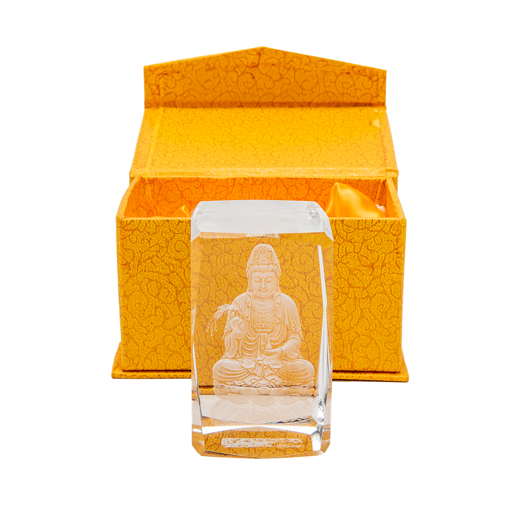 Etched Crystal Kuan Yin、mySite、topwebapps