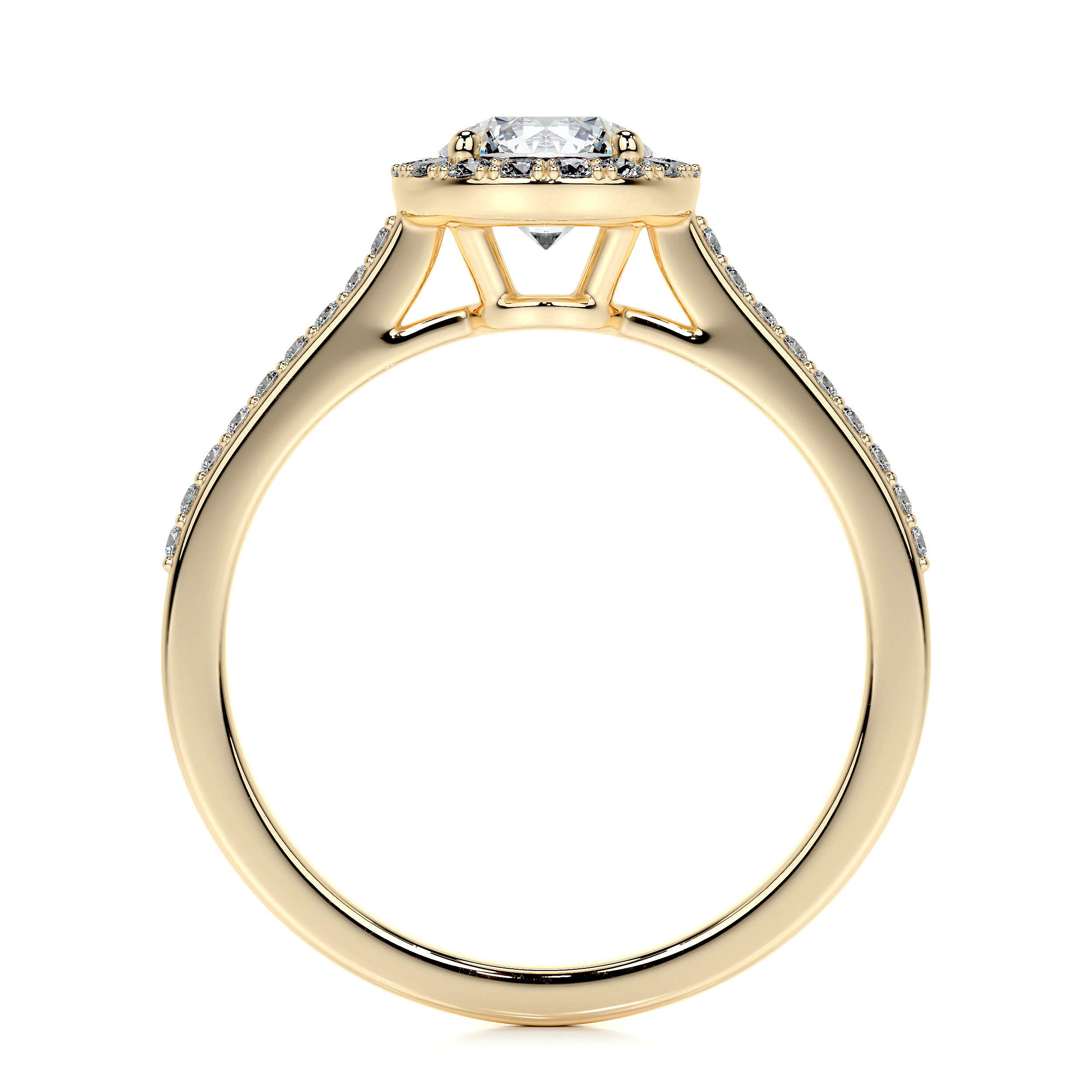 Layla Lab Grown Diamond Ring -18K Yellow Gold、mySite、hinf8tx79