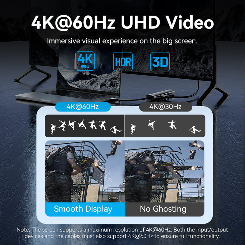 Vention 6-in-1 USB-C Docking Station、mySite、fannypackpong