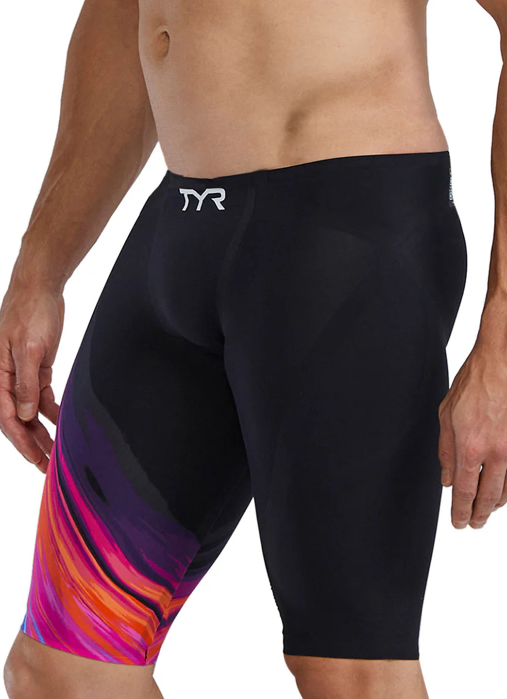 TYR Men's Venzo Volconyx High Waist Jammer Tech Suit Swimsuit、mySite、noshort