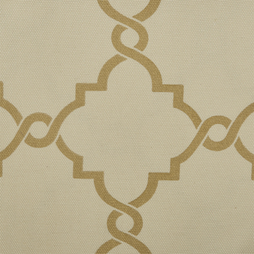 Fretwork Print Grommet Top Window Curtain Panel(Only 1 Pc Panel)、、eastwooduniform