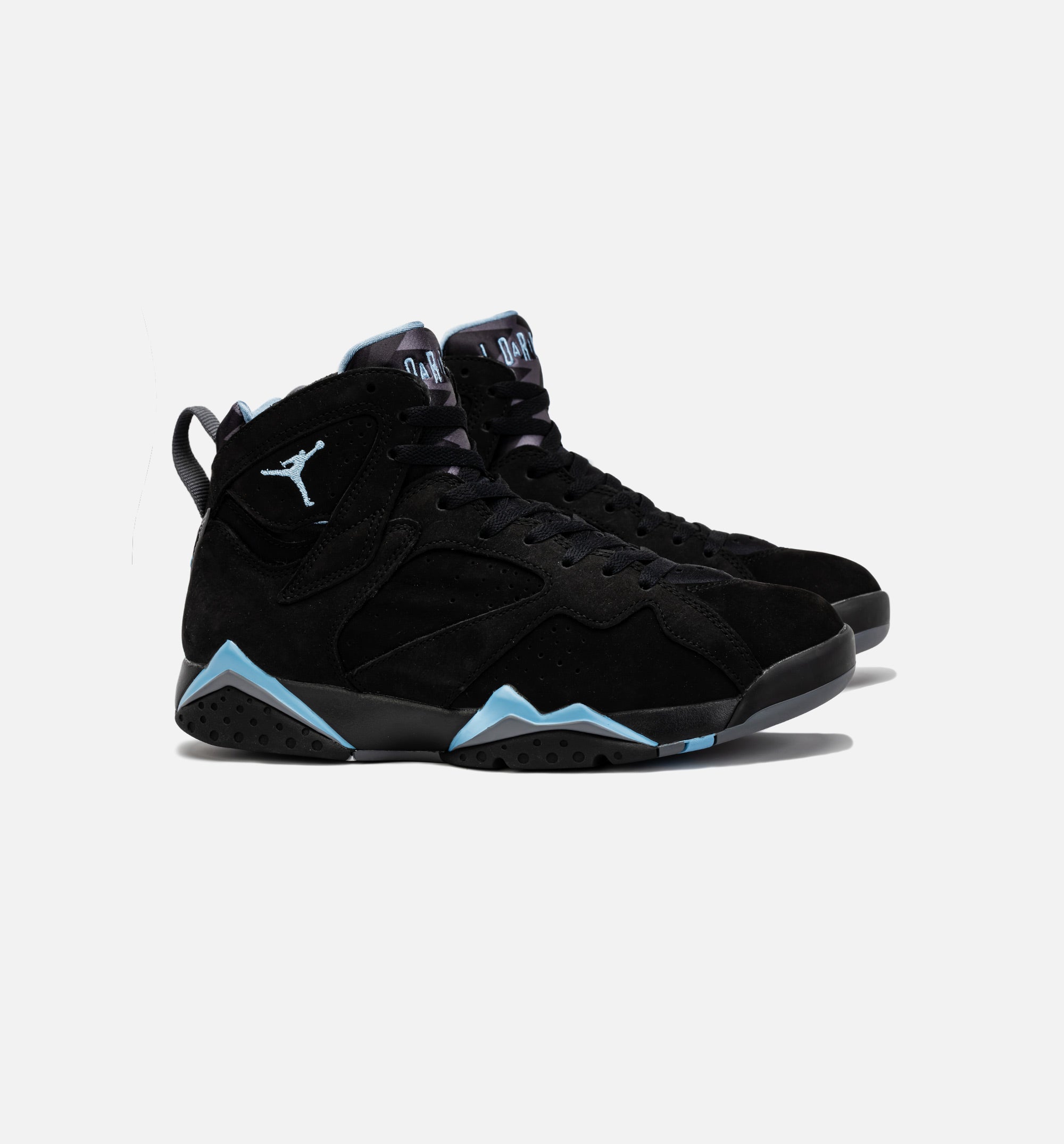 Air Jordan 7 Retro Chambray Mens Lifestyle Shoe - Black/Blue、mySite、dreamappss