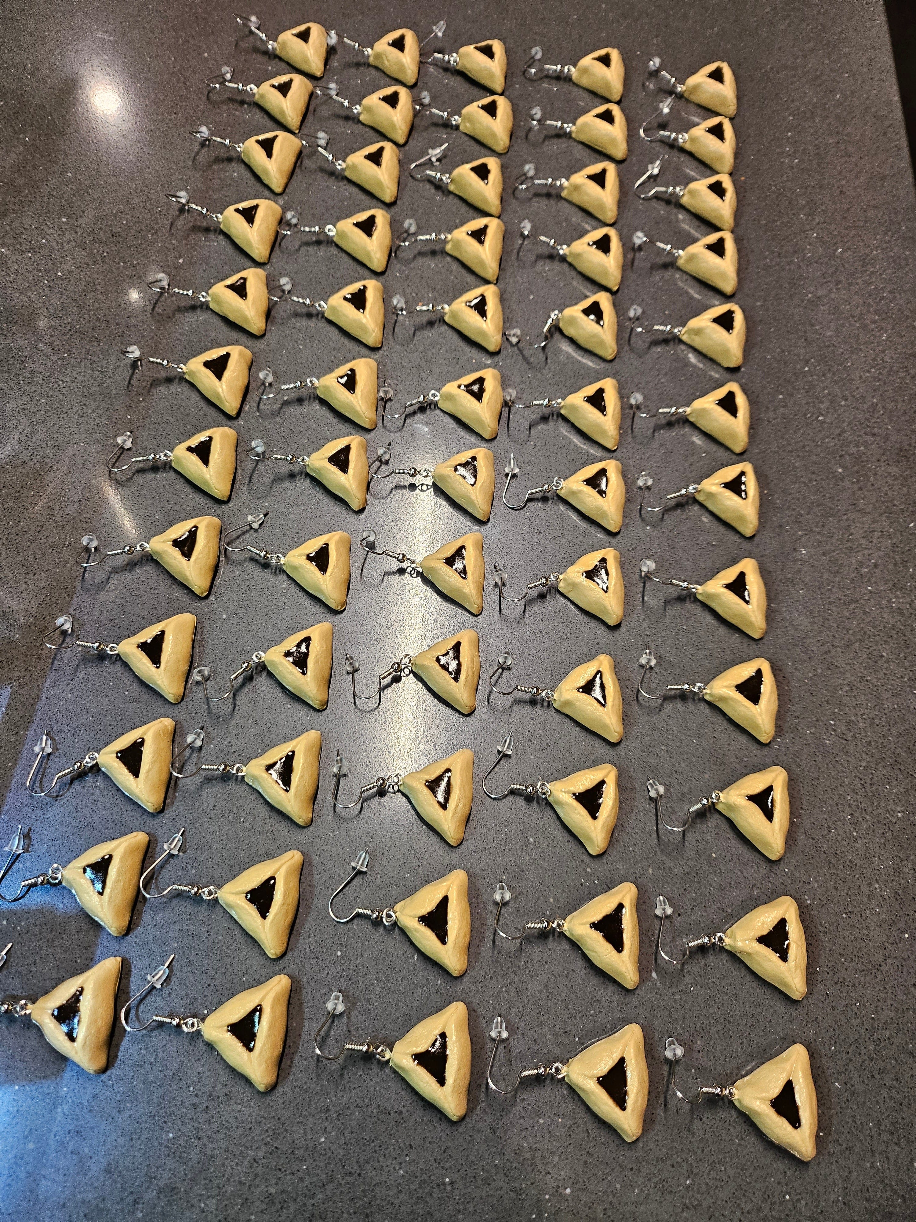 Purim Hamantaschen Earrings、mySite、topwebapps