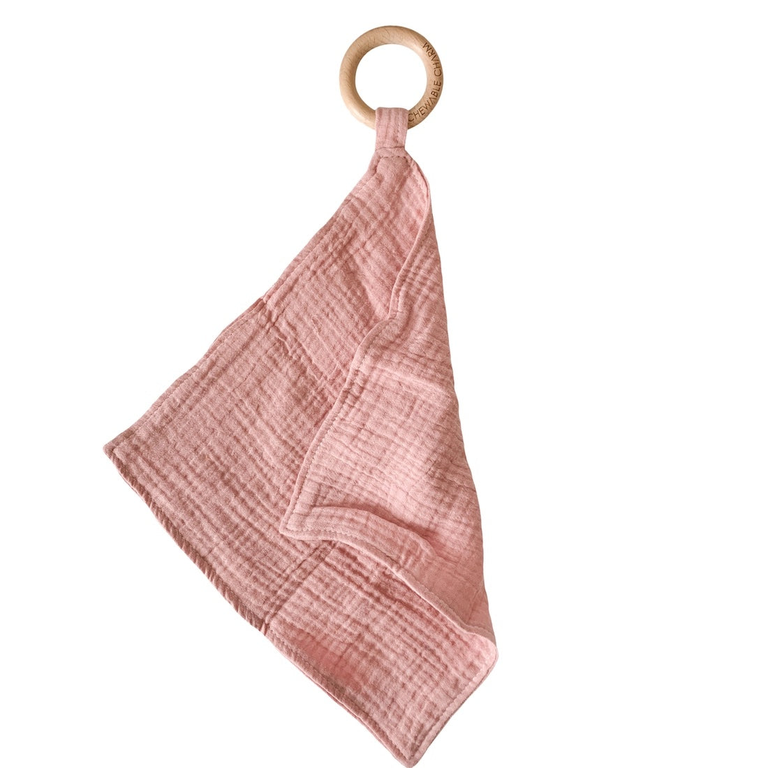 Muslin Teething Ring- Blush、mySite、g9winljtr