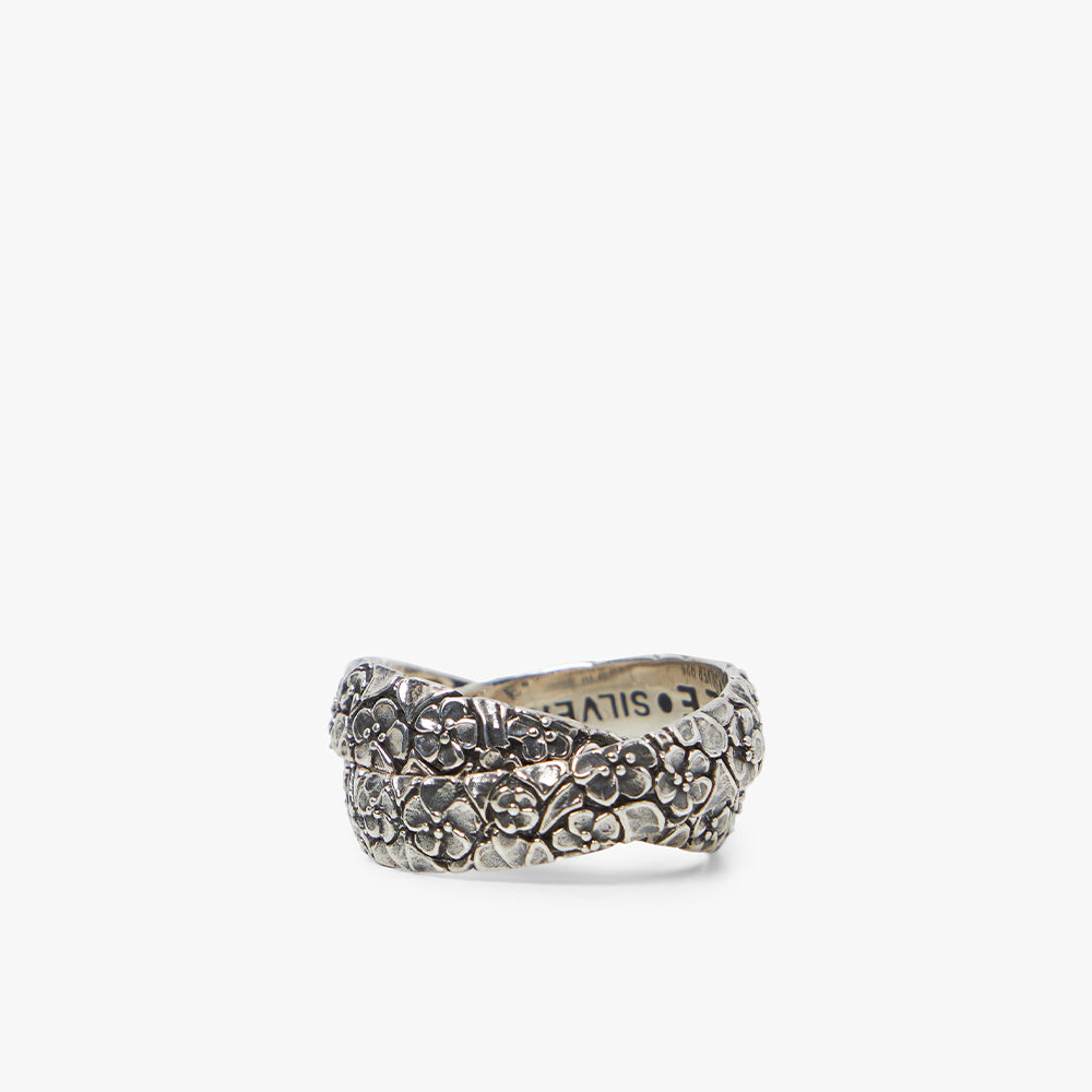 MAPLE Floral Linked Ring / Silver .925、mySite、merchandisen
