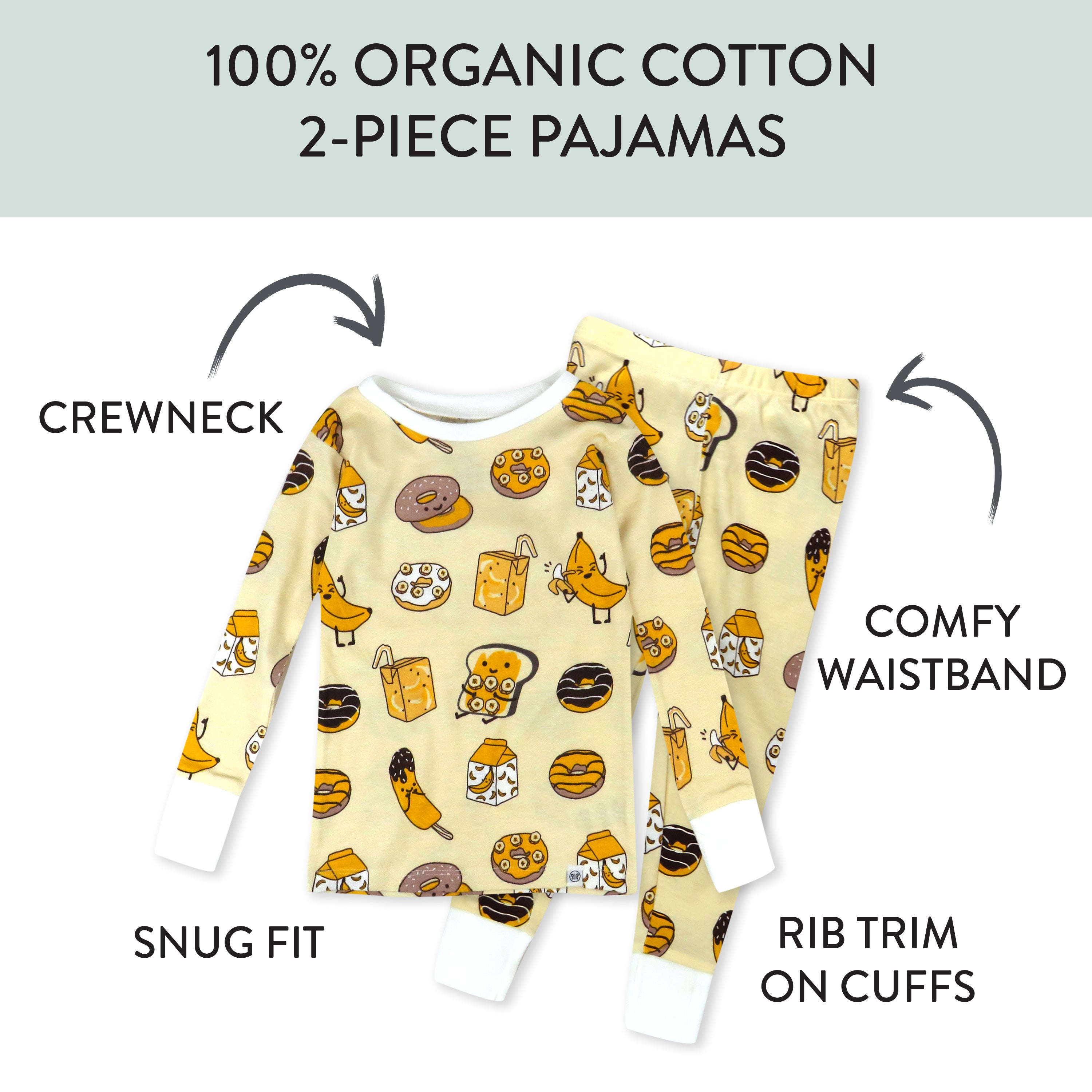  4-Piece Long Sleeve PJ Set、mySite、layawaytickets