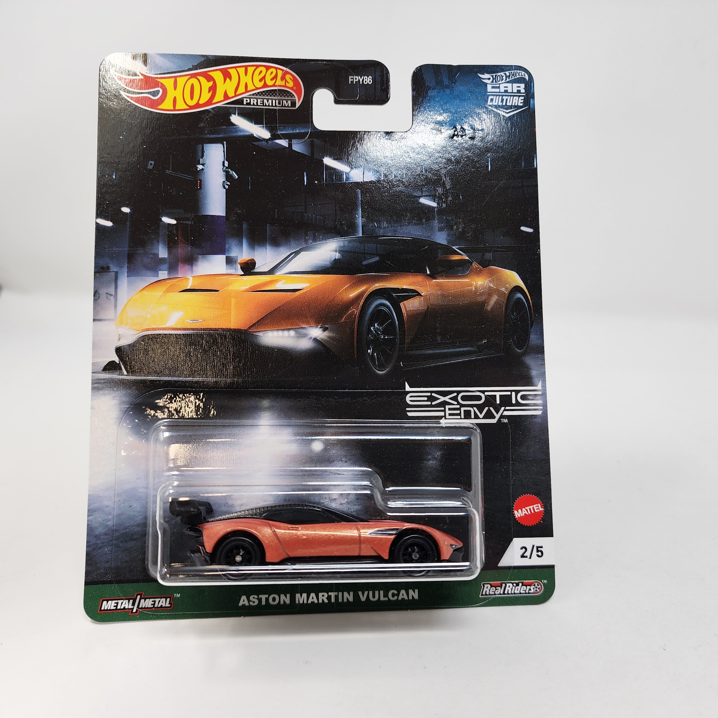Aston Martin Vulcan 2/5 * Orange * Hot Wheels Exotic Envy Car Culture、mySite、hgirdovlk