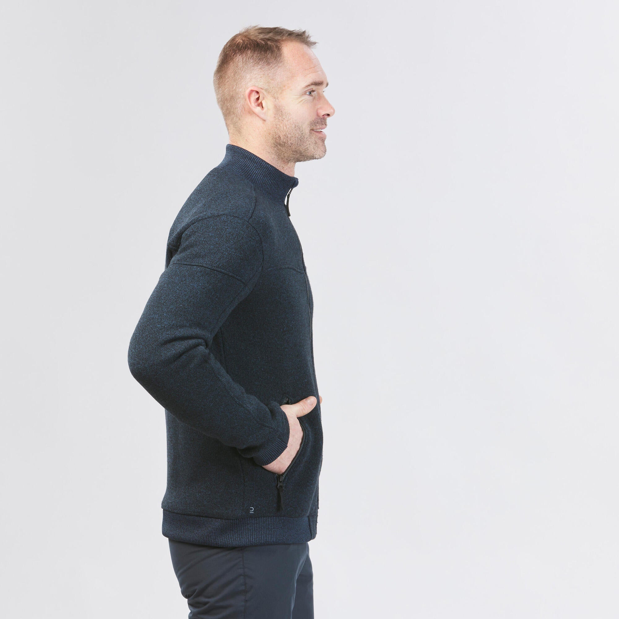 Quechua Men's SH100 Fleece Winter Jacket