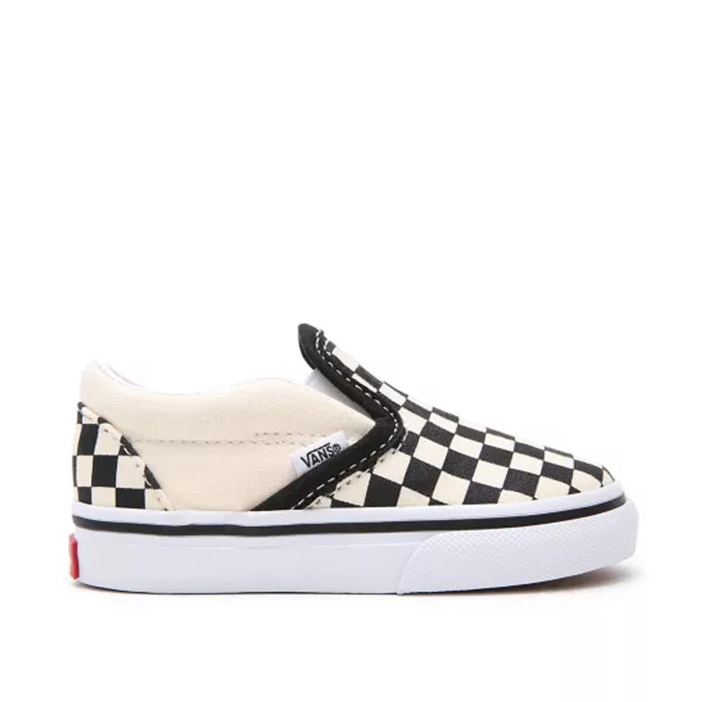  Vans Toddler Slip-On Shoes (1-4 Years) - Checkerboard Black/White、mySite、merchandisen