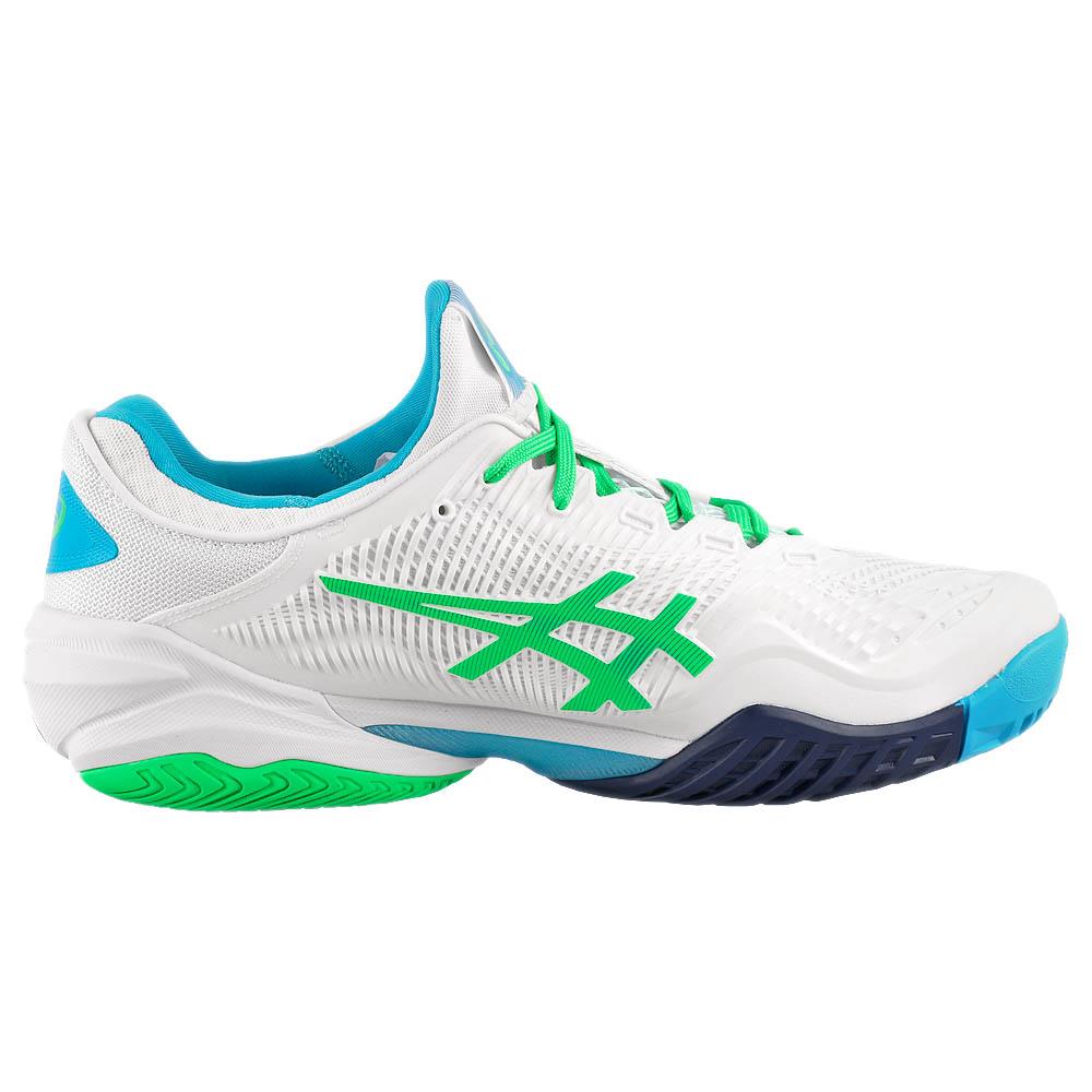 Asics Men's Court FF 3 - White/New Leaf、mySite、neckold