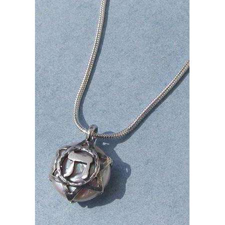 Michael Bromberg Chai/Shin Pearl Necklace with Star of David、mySite、topwebapps