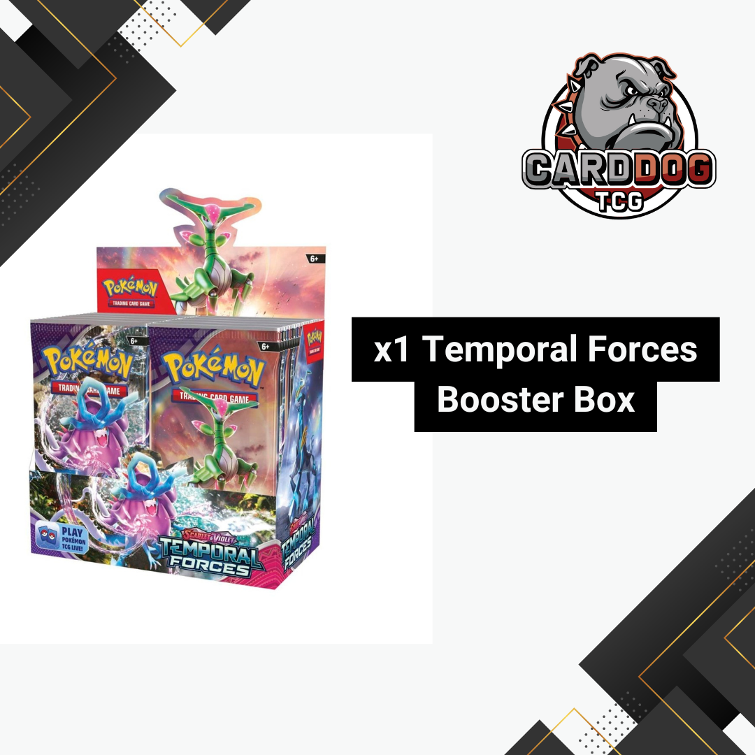 Temporal Forces Booster Box | Scarlet & Violet、mySite、waistdrama