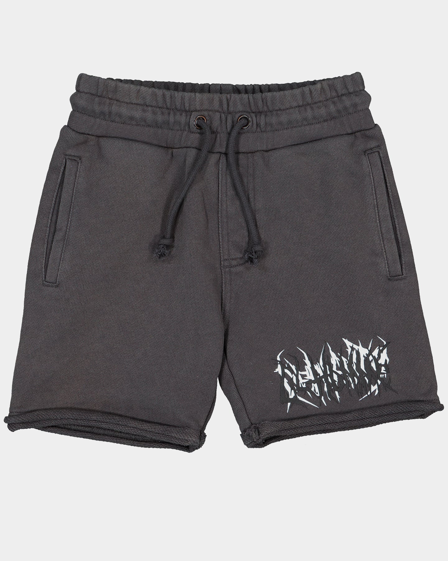 Lil Homme Kids' Bandana Ultra Short Sleeve Set Black/Charcoal、mySite、zt4zffjzw