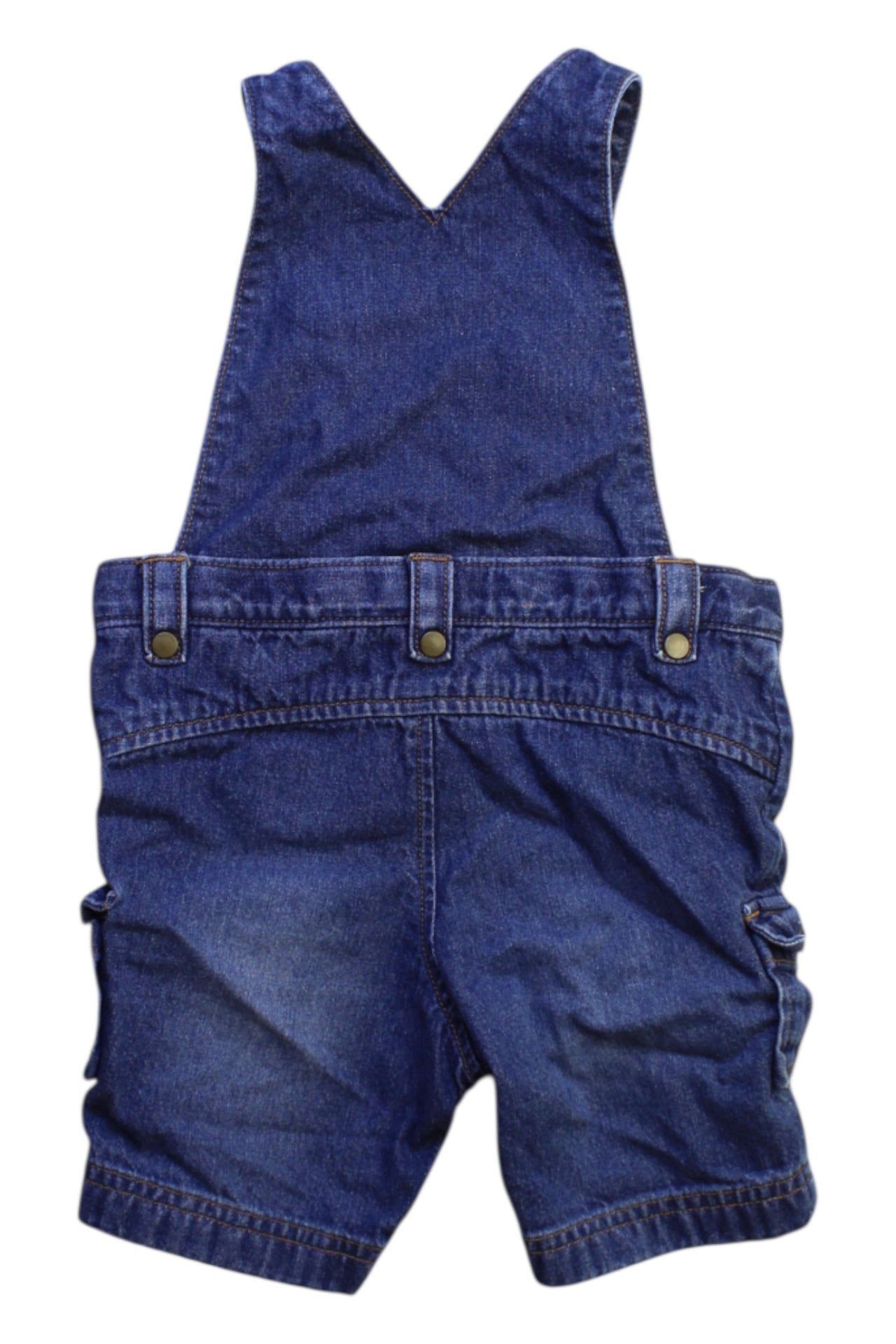Comme Ca Ism Denim Overall Shorts 12-18M、mySite、g9winljtr