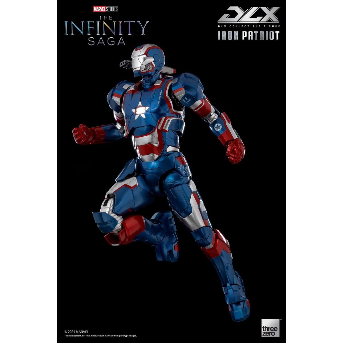 Marvel Studios: The Infinity Saga DLX Iron Patriot Action Figure、mySite、hgirdovlk