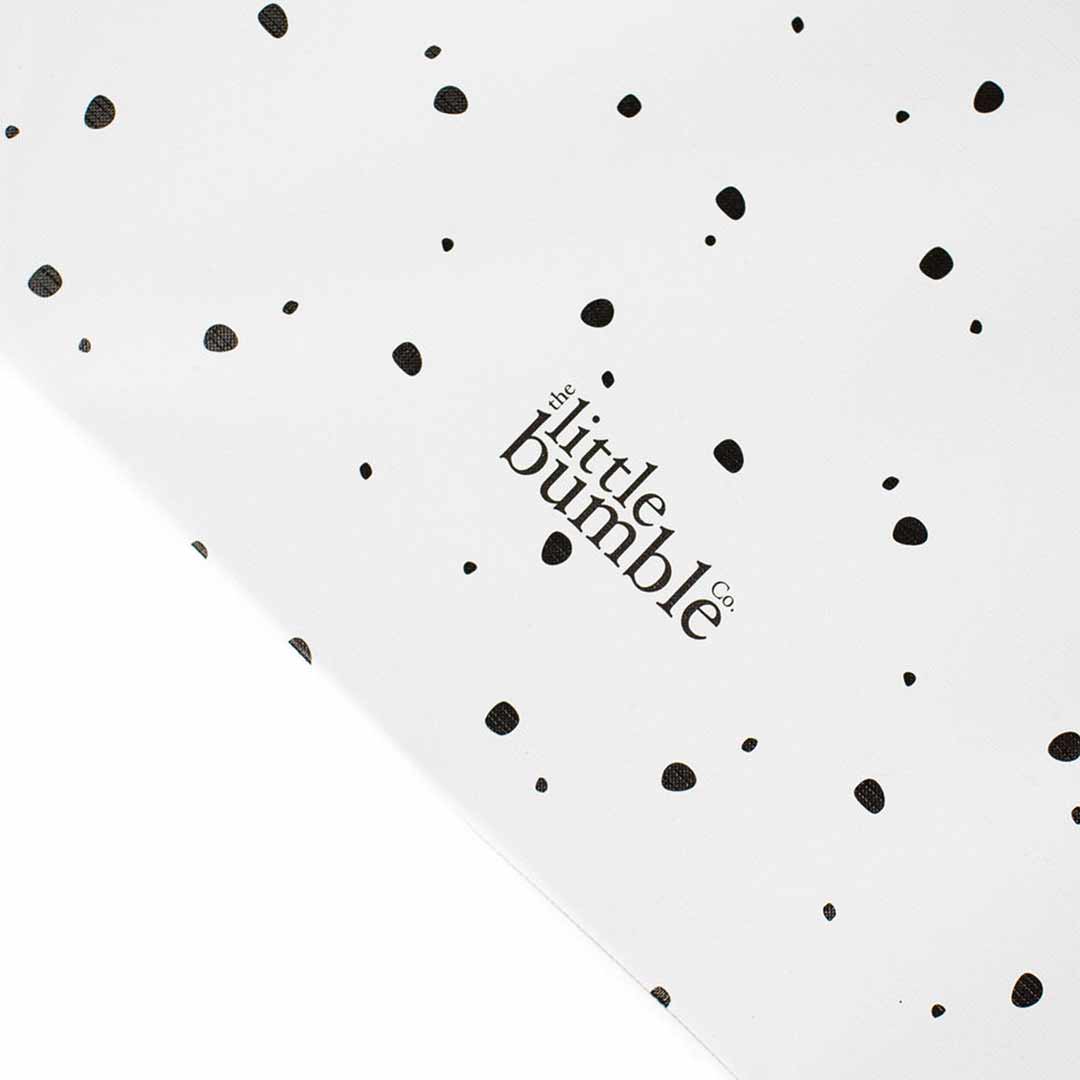  The Little Bumble Co. Anti Roll Changing Mat - Mini Dots - Black、mySite、merchandisen