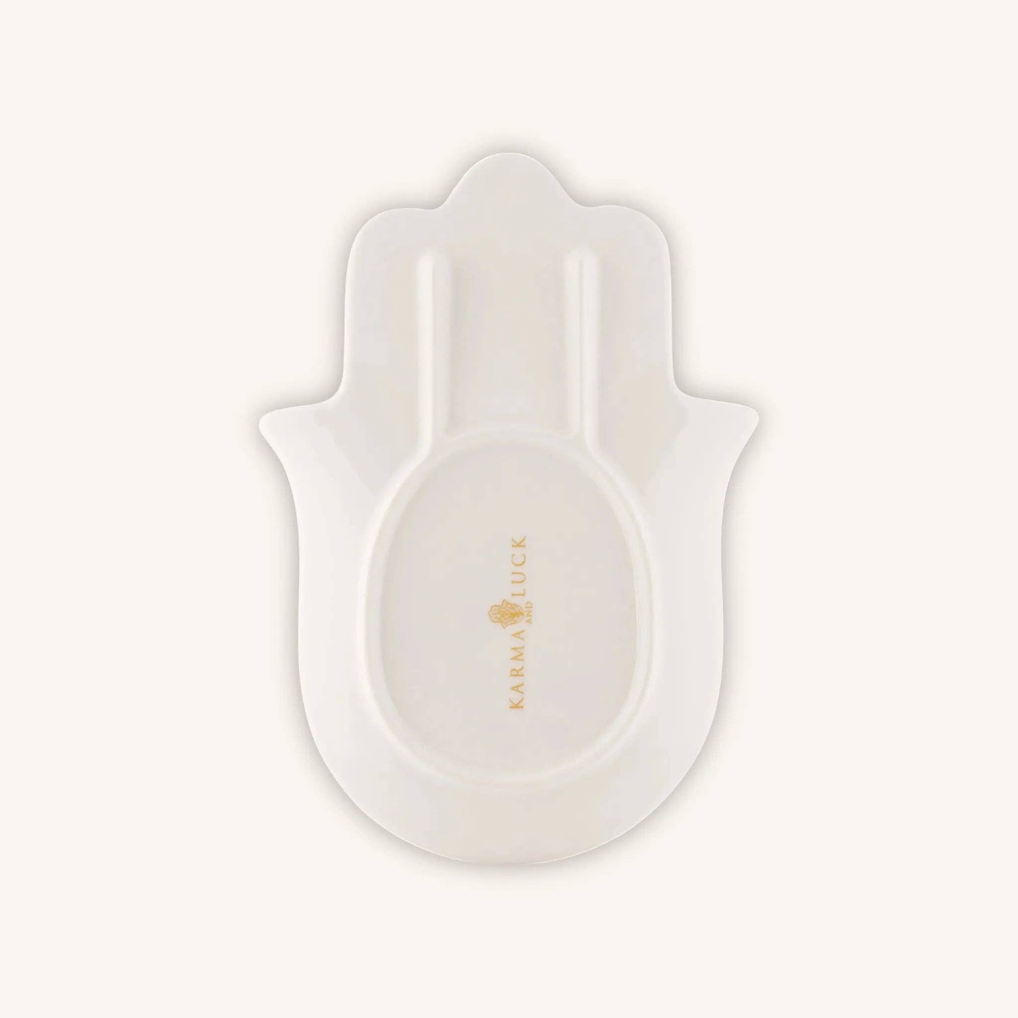 Alluring Presence Ceramic Evil Eye Tree of Life Hamsa Tray、mySite、topwebapps