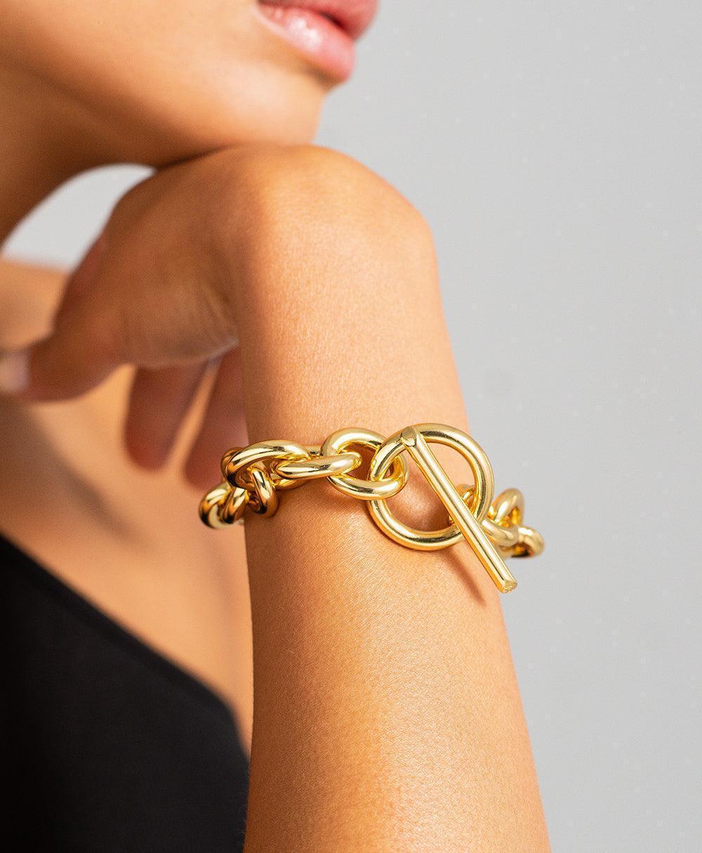 Viveca Bracelet 18ct Gold Plated、mySite、botmansion