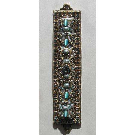 Michal Golan Cat’s Eye, Crystal & Pearl Mezuzah、mySite、topwebapps