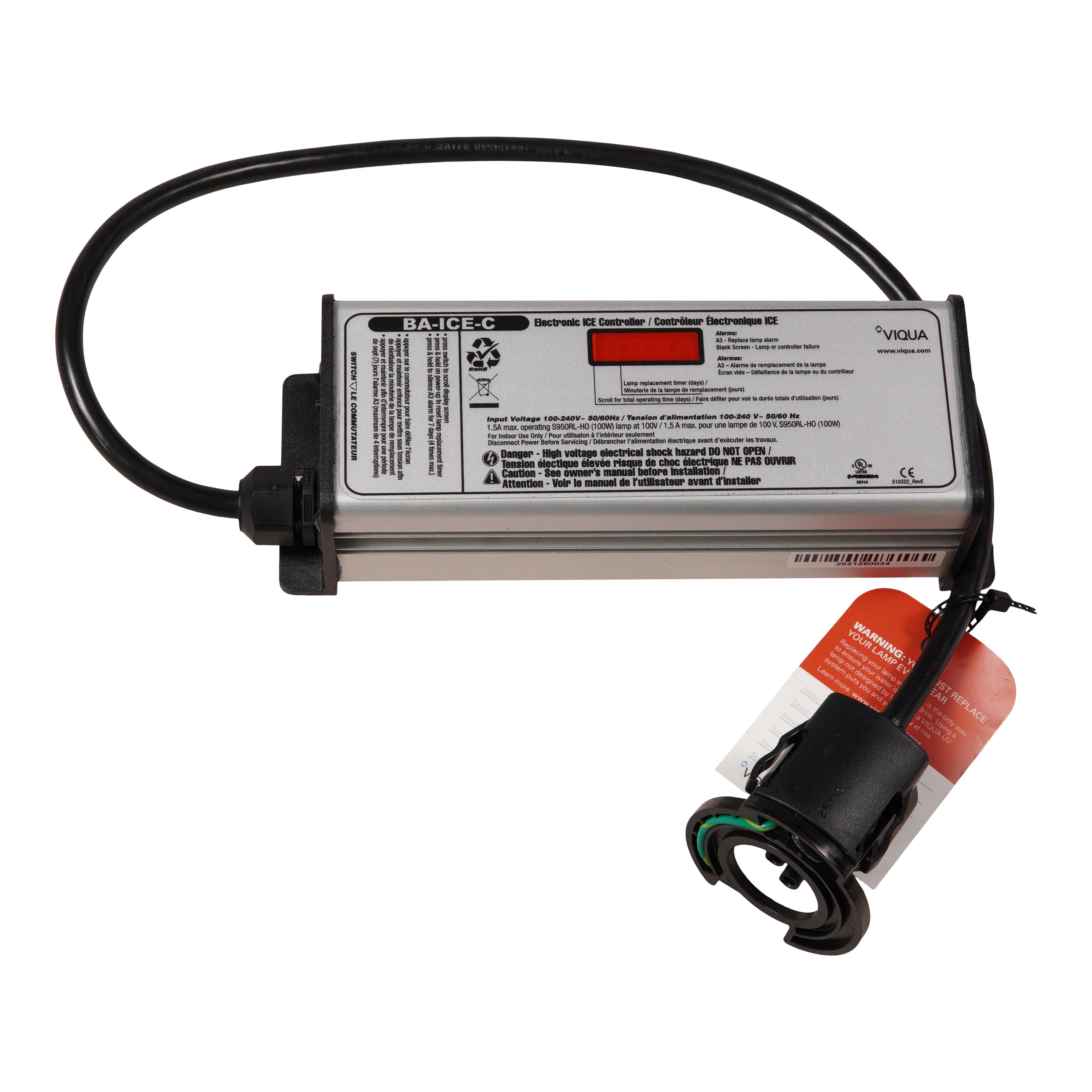 Viqua Sterilight UV Replacement Controller BA-ICE-C、mySite、noshort