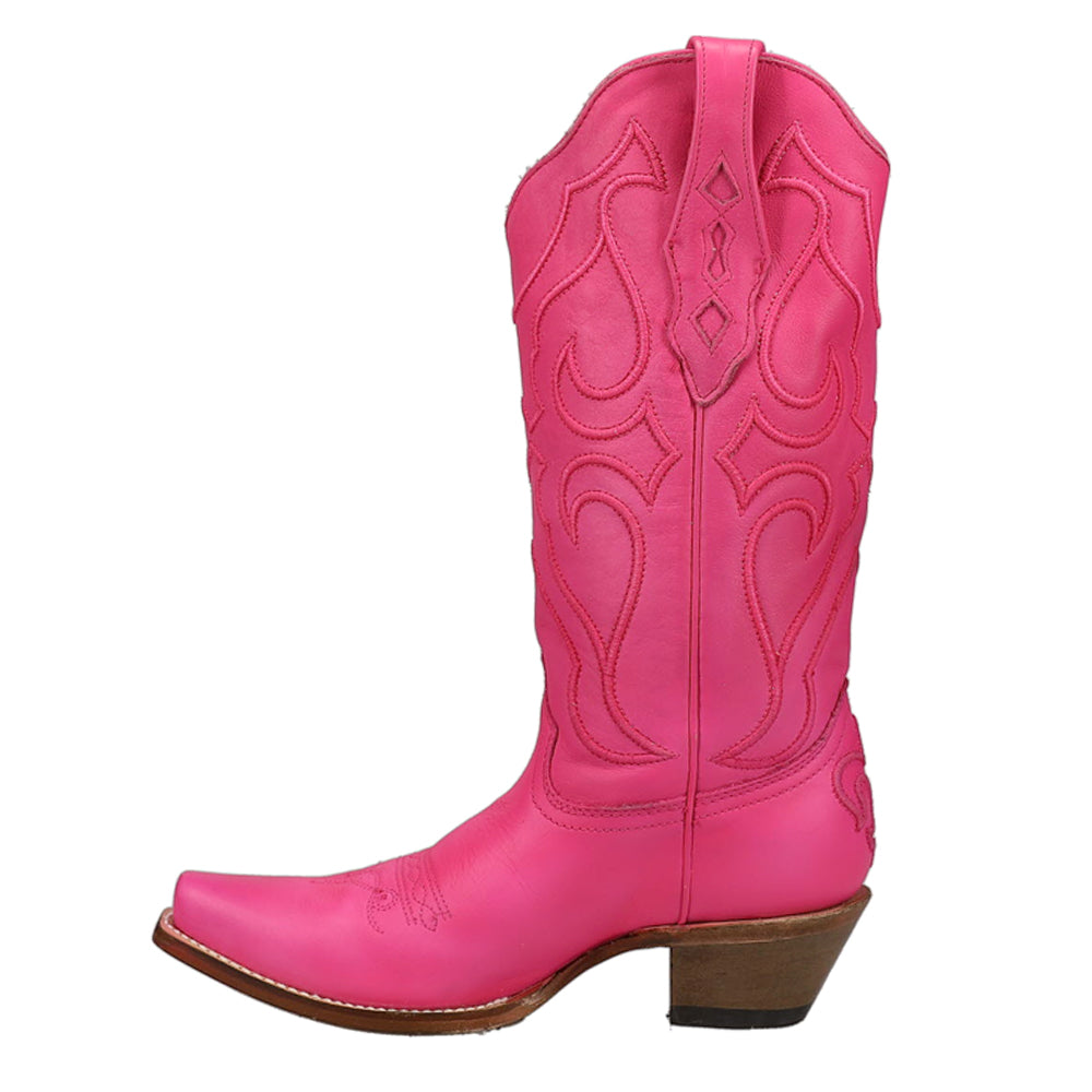 Fuchsia Embroidered Snip Toe Cowboy Boots、mySite、gtrtttuynbv