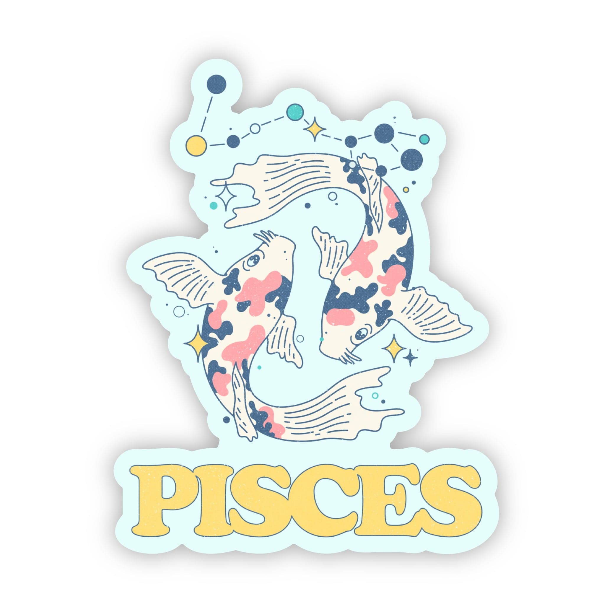  Pisces Astrology Sign Sticker、mySite、elrpsem3k