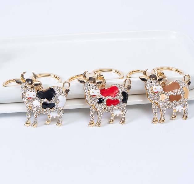 Cow Keychains Bling for Bovine Lovers!*、mySite、g9winljtr