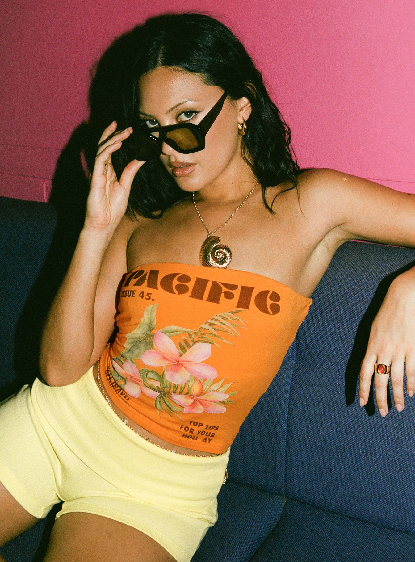 Pacific Issue Top Orange、mySite、solidvoid