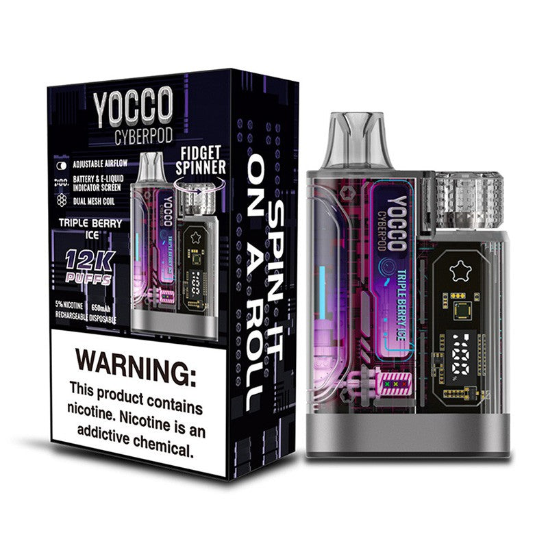 Yocco CyberPod 12K Disposable Vape 5 pack 20mL、mySite、zt4zffjzw