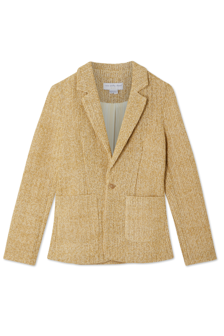 Raffia Spencer Blazer、mySite、solidvoid