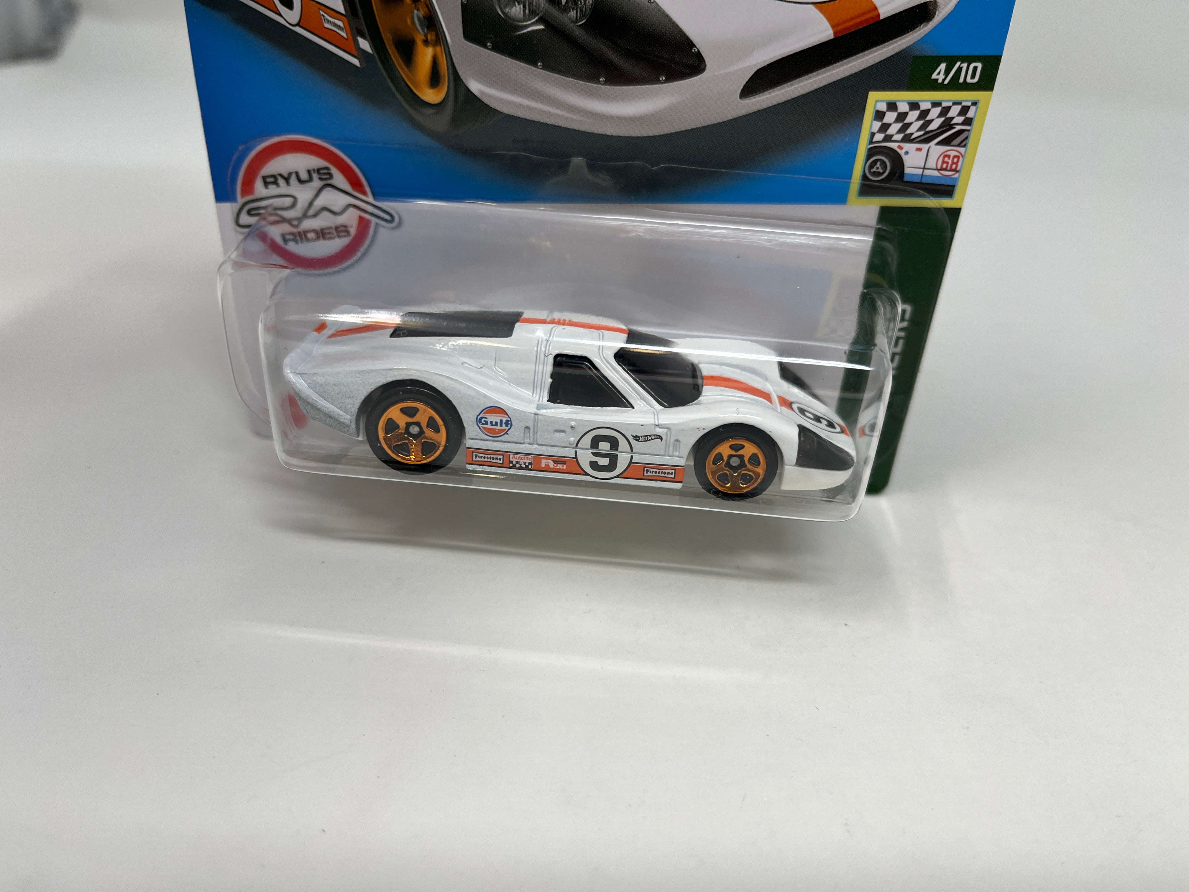 '67 Ford GT40 Mk.IV #58 * White Gulf * 2022 Hot Wheels Basic、mySite、hgirdovlk