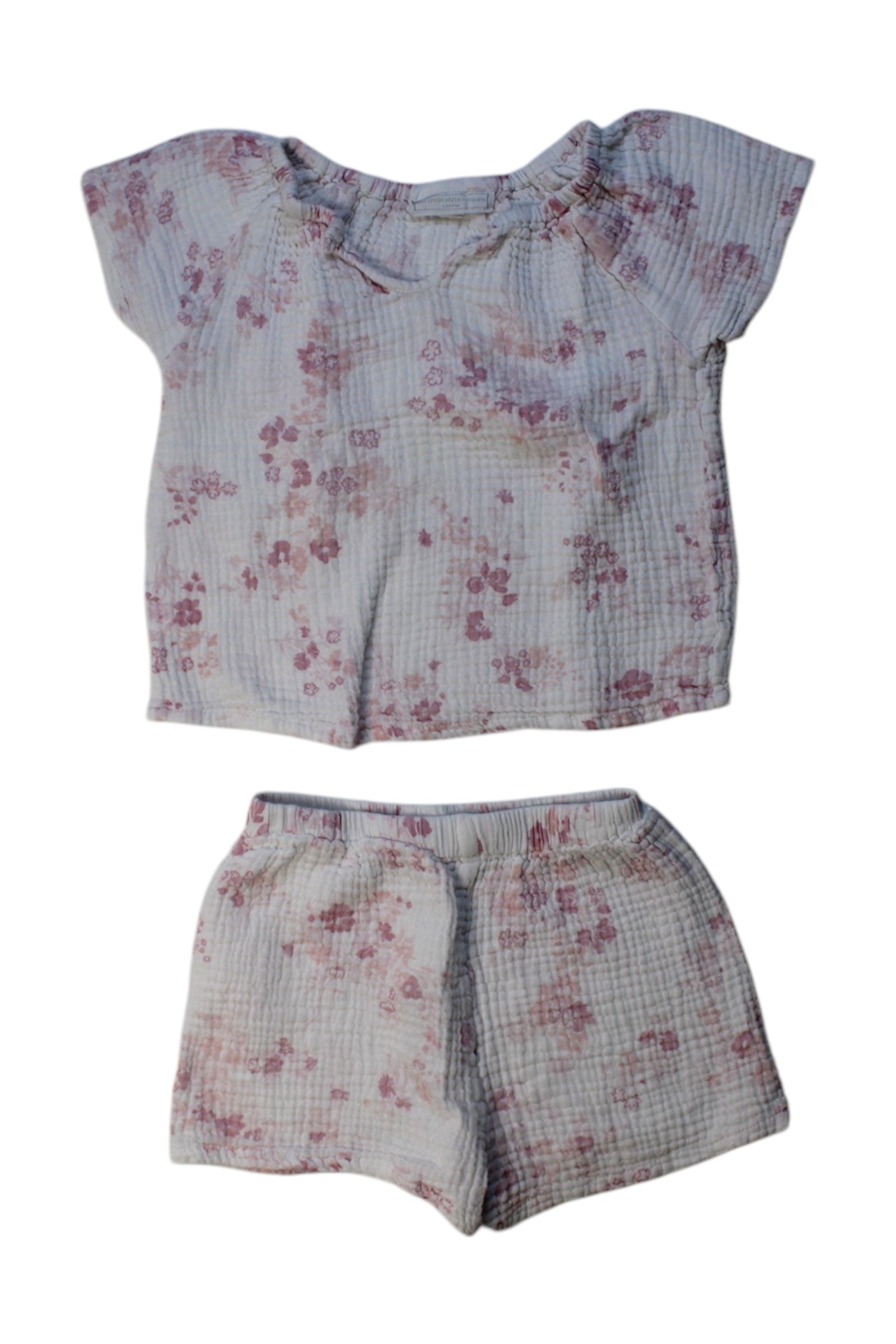 The Little White Company Floral Short Set - Size 2-3T、mySite、g9winljtr