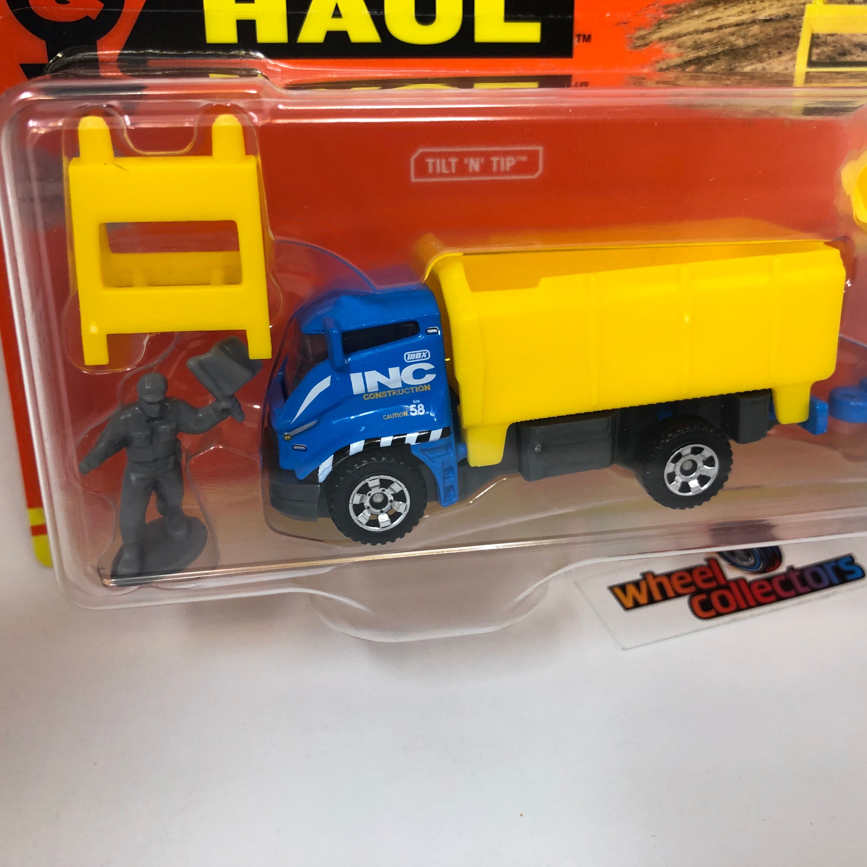 Construction Set with Yellow Mixer * Matchbox Hitch & Haul、mySite、hgirdovlk