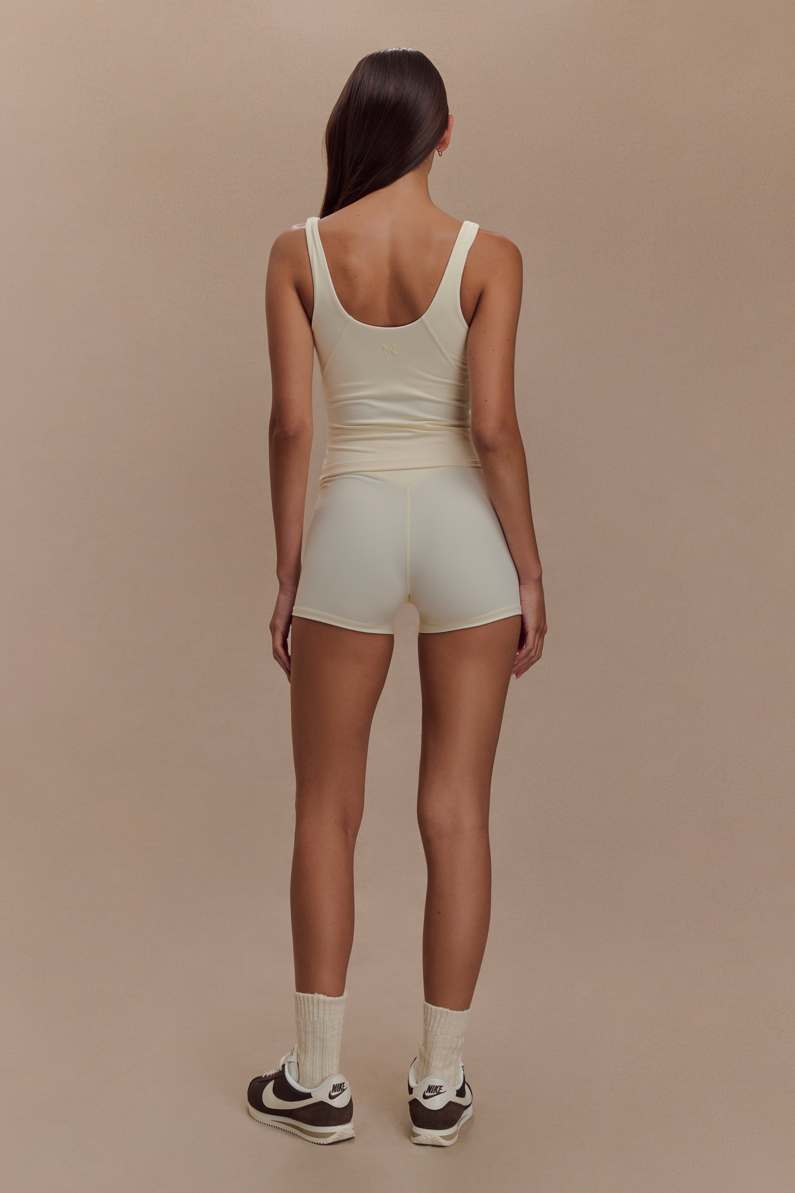 Orion Active Bike Shorts - Ivory、mySite、solidvoid