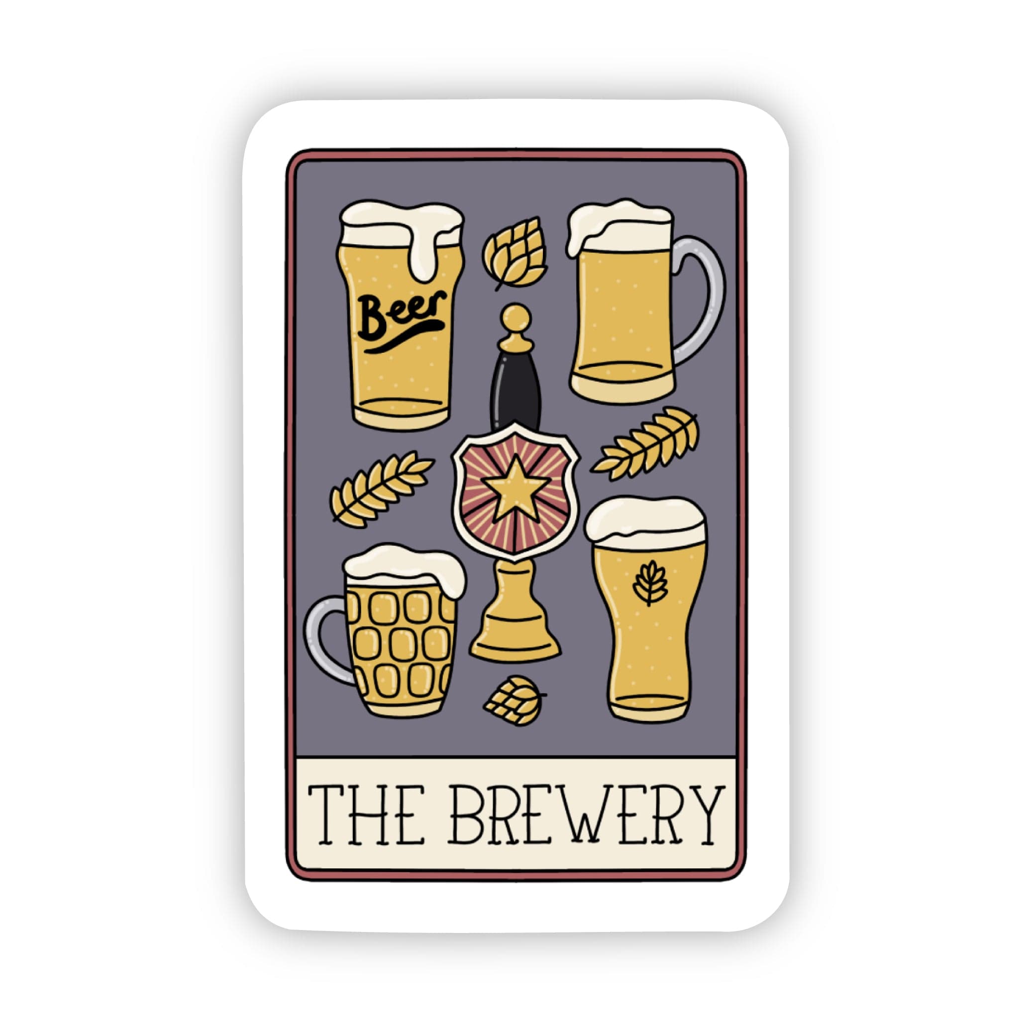  The Brewery Tarot Card Sticker、mySite、elrpsem3k