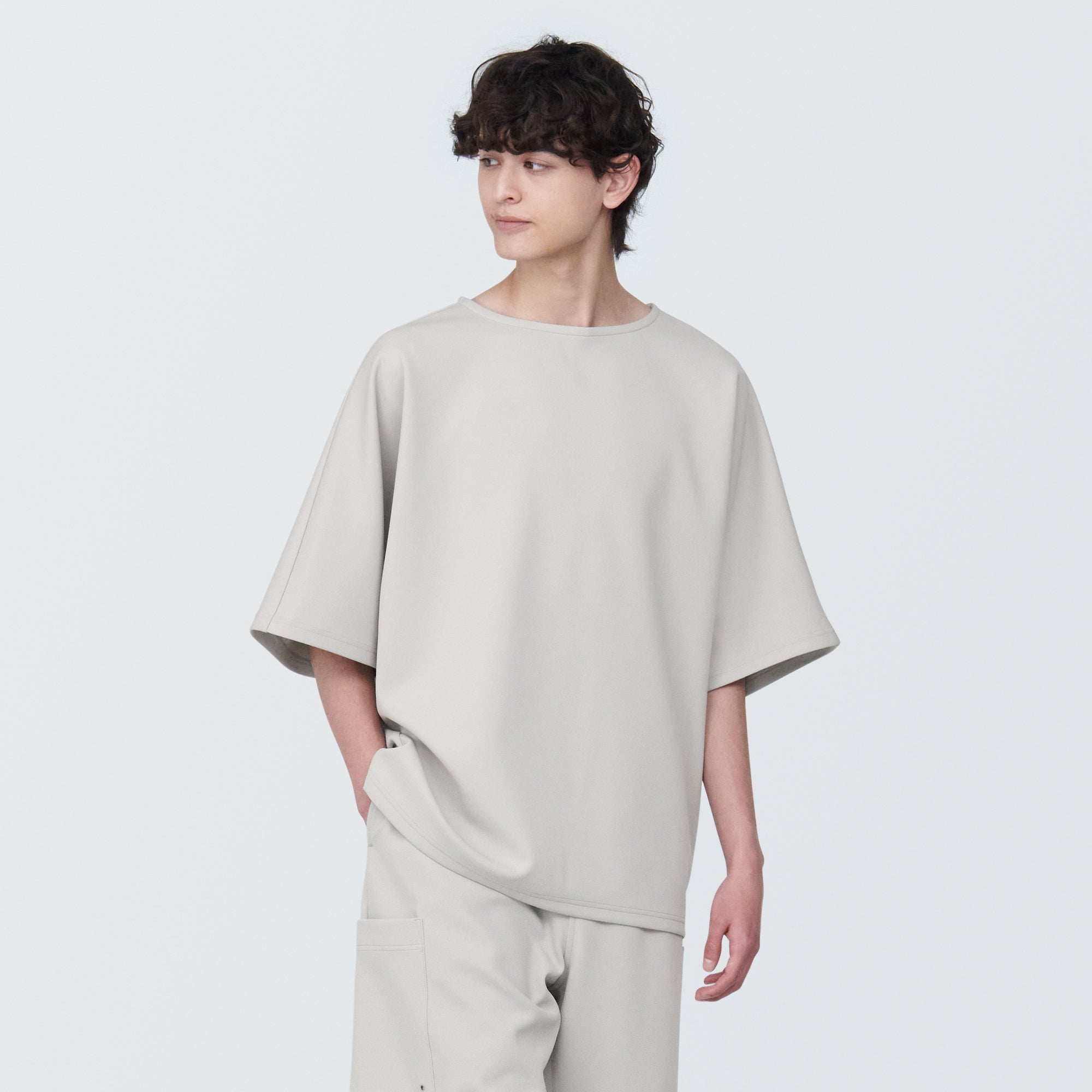 Labo Unisex Water Repellent Double Knitted Short Sleeve Pullover、mySite、sugarbowlscore