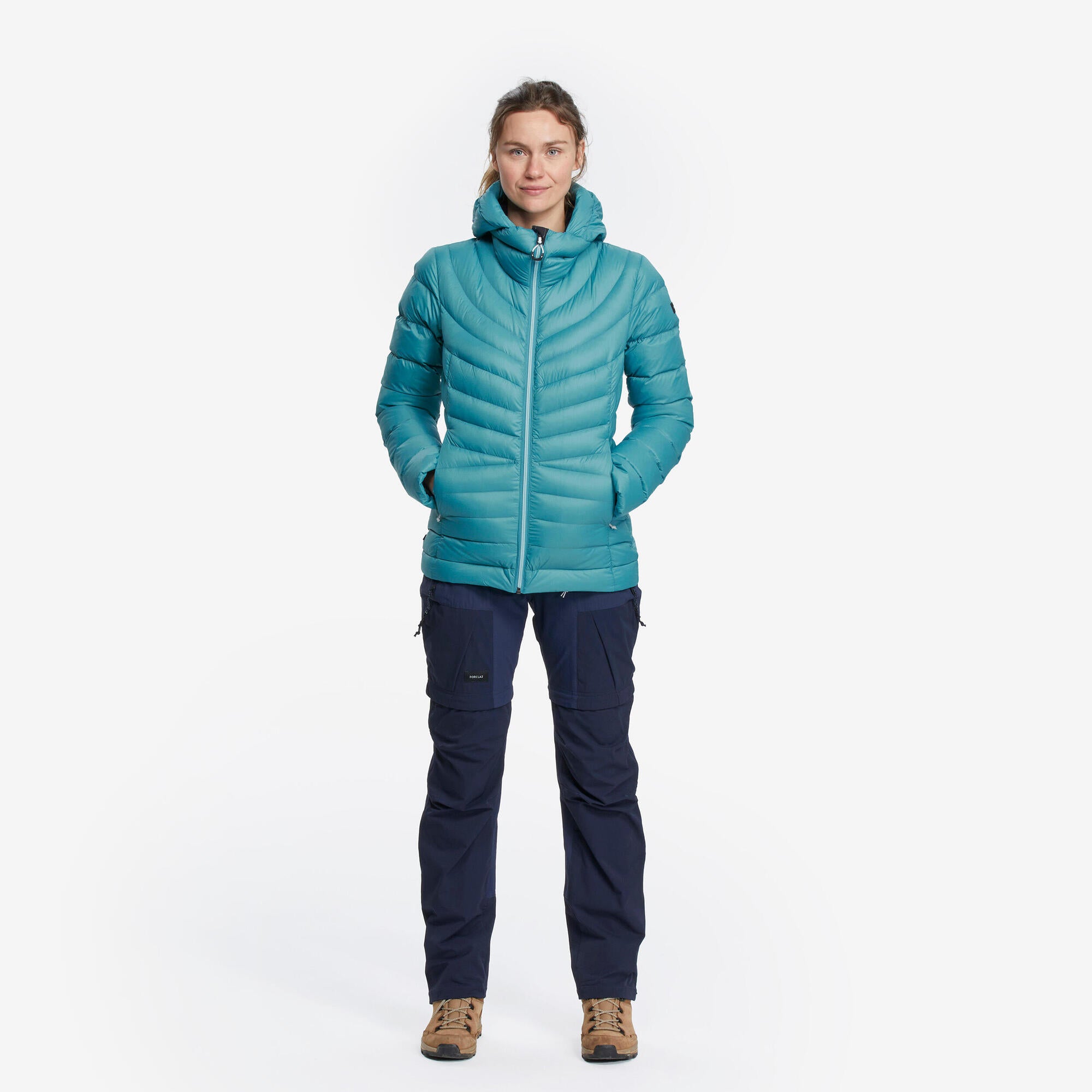 Forclaz Women's MT500 Hooded Down Puffer Jacket