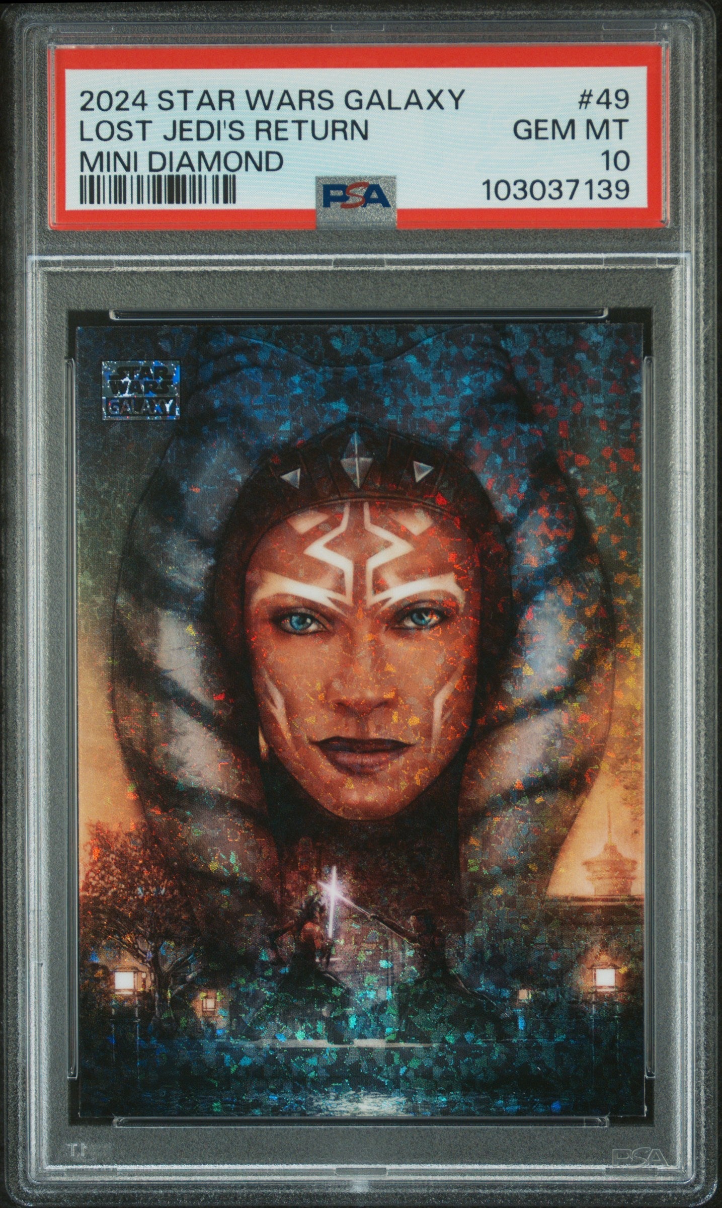 Lost Jedi's Return #49 Mini Diamond PSA 10 Topps Chrome Star Wars Galaxy 2024、mySite、waistdrama