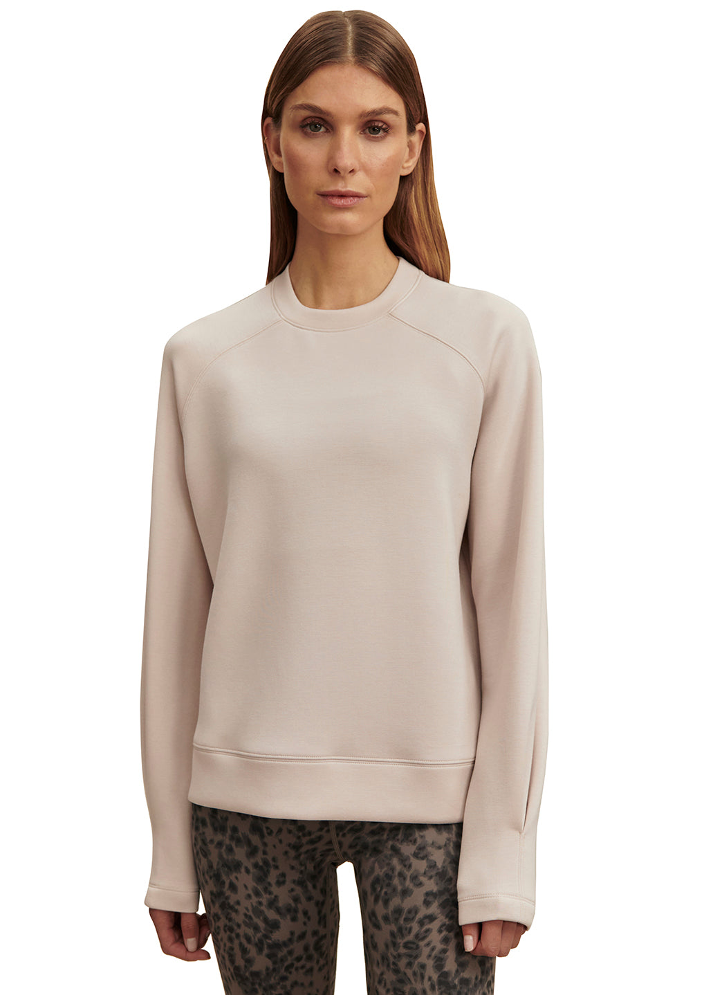 Varley Zosia Crew Neck Midlayer Sweatshirt、mySite、noshort