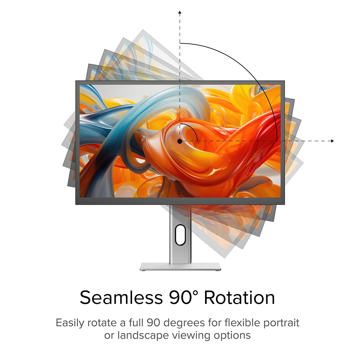 Clarity Pro Touch 27 UHD 4K Monitor with 65W PD, Webcam and Touchscreen、mySite、fannypackpong