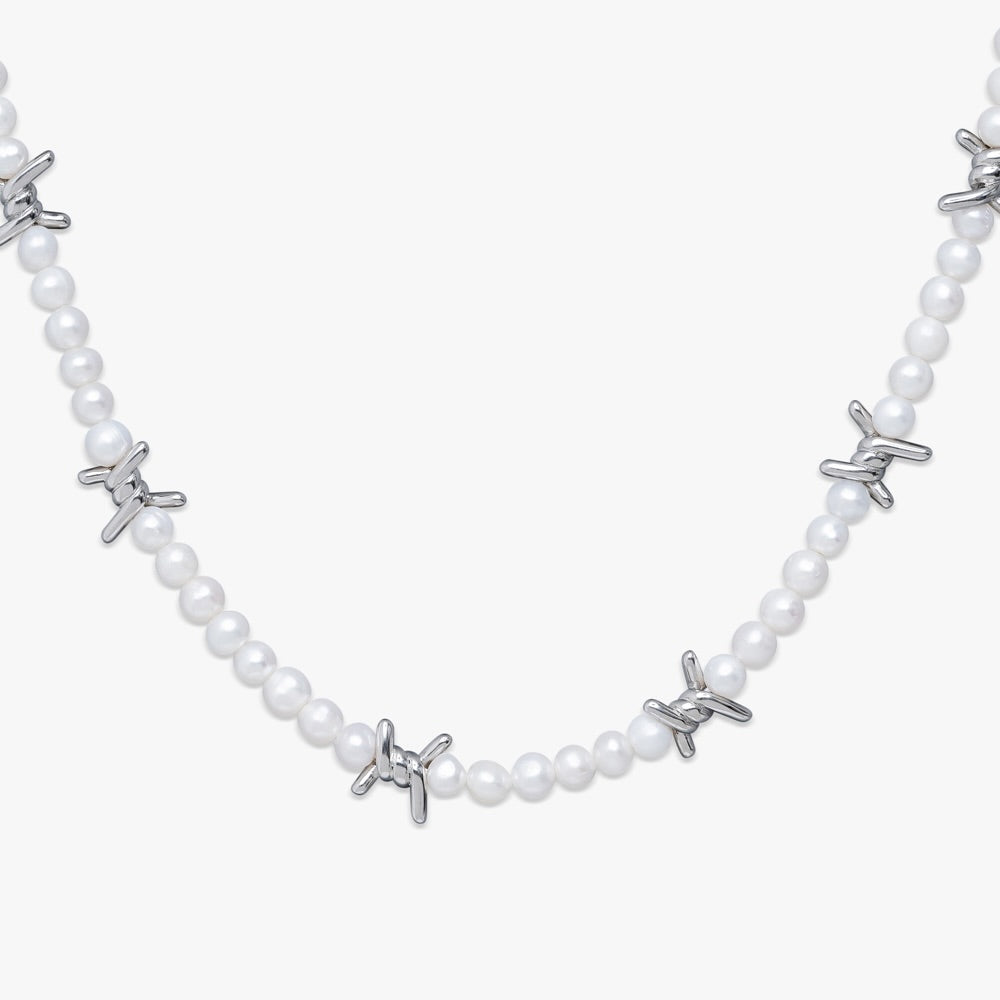 5MM Barbwire Pearl Necklace、mySite、hinf8tx79