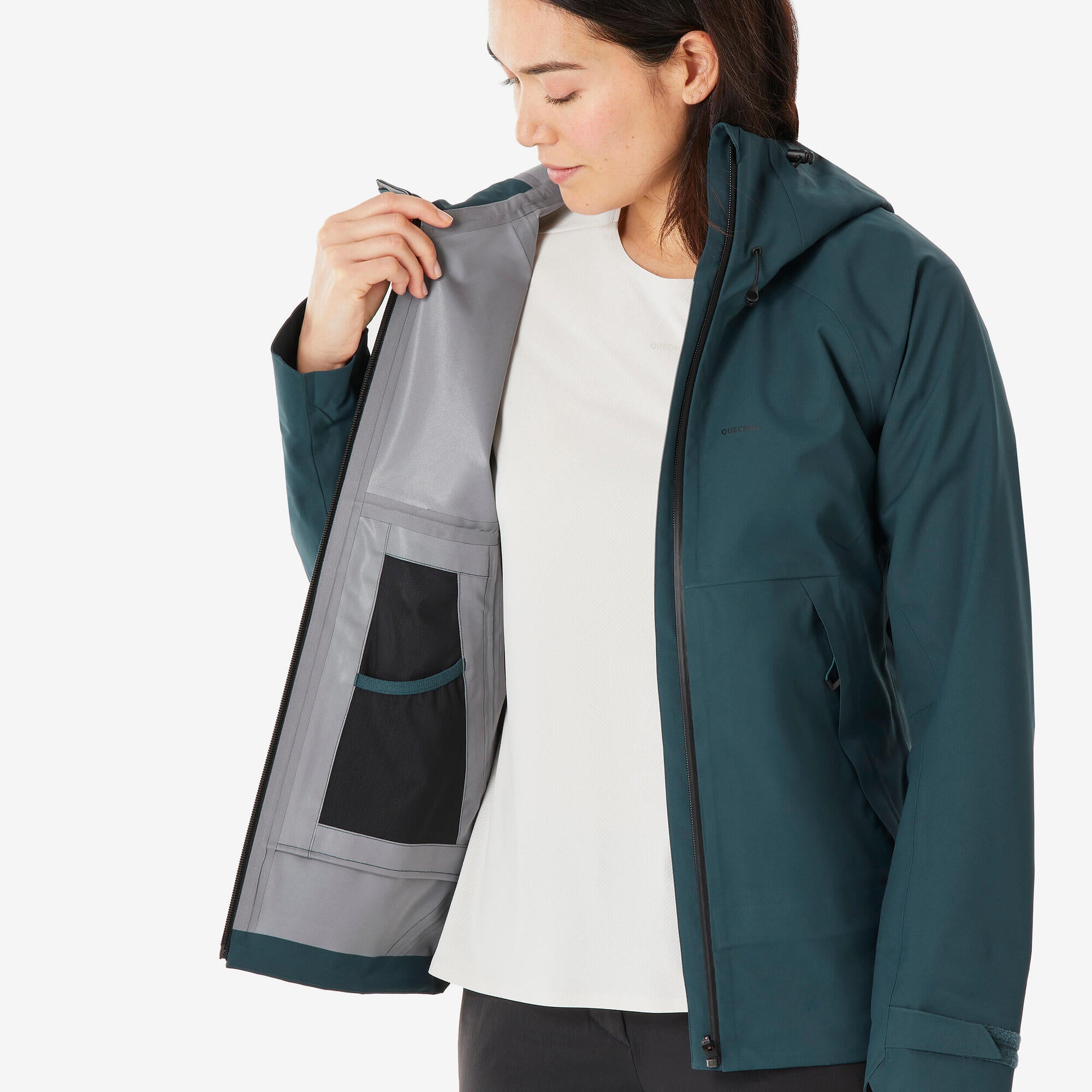 Quechua Women's MH500 Lightweight Waterproof Hiking Jacket、mySite、shQuechua Women's MH500 Lightweight Waterproof Hiking Jacket、mySite、glenpowelloop_name