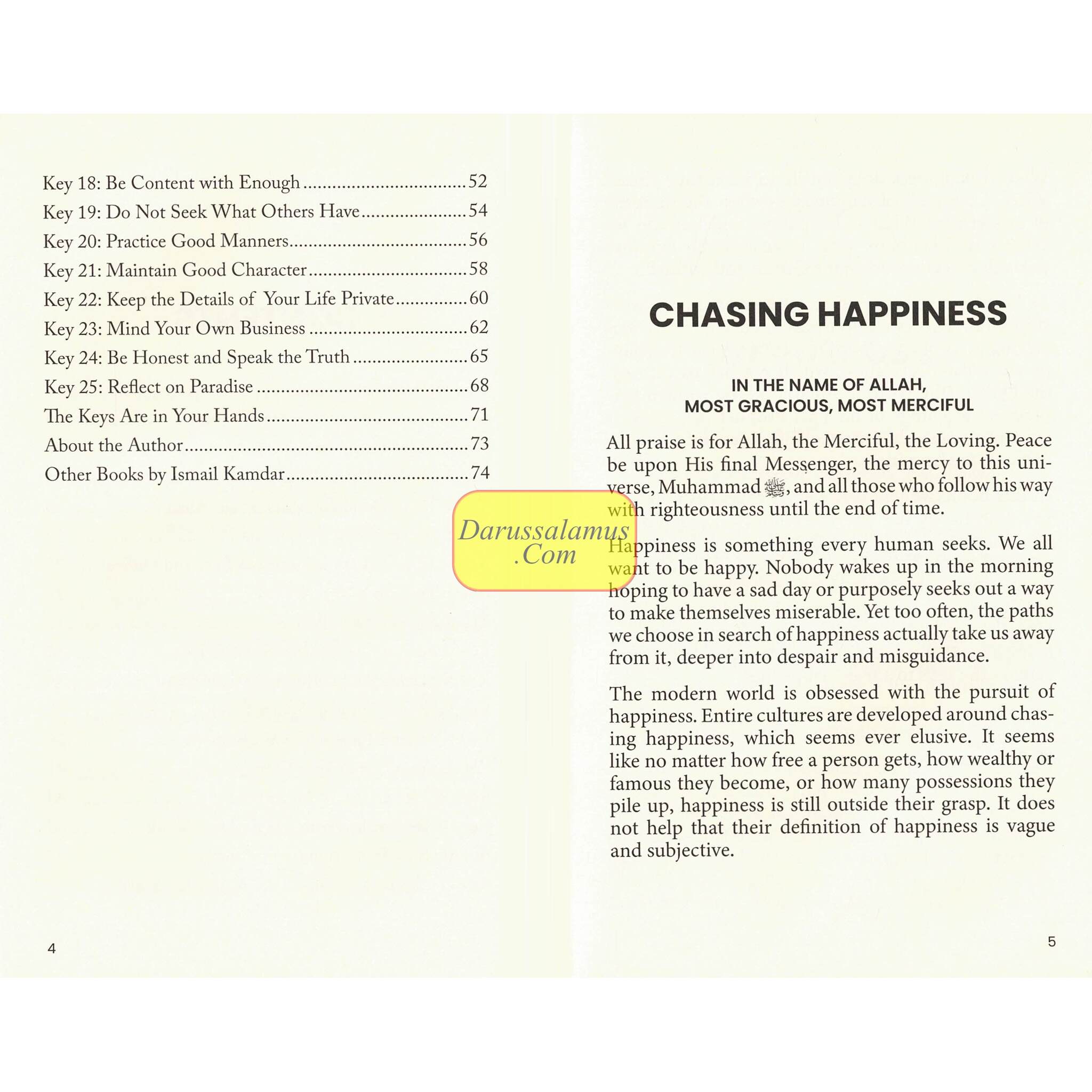 25 Keys to A Happy Life: From the Qur’an and Sunnah、mySite、topwebapps