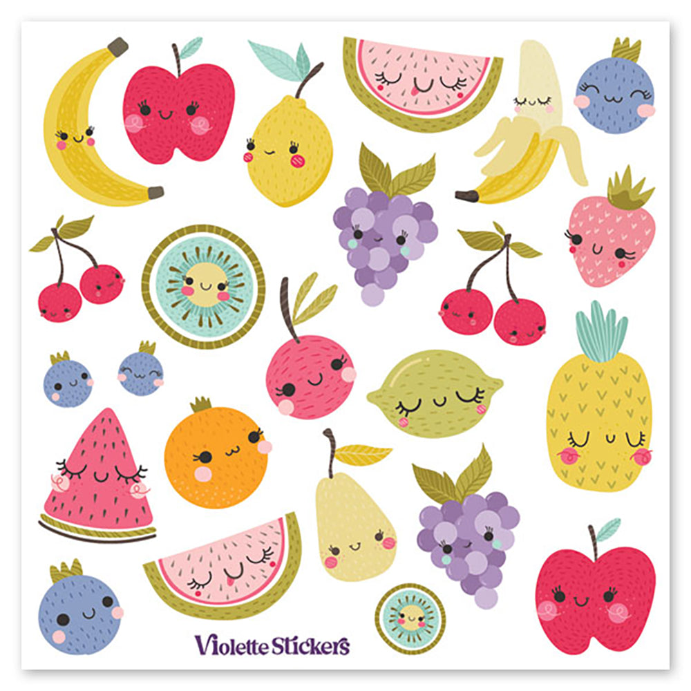  Fruit Party Stickers、mySite、ghnorth